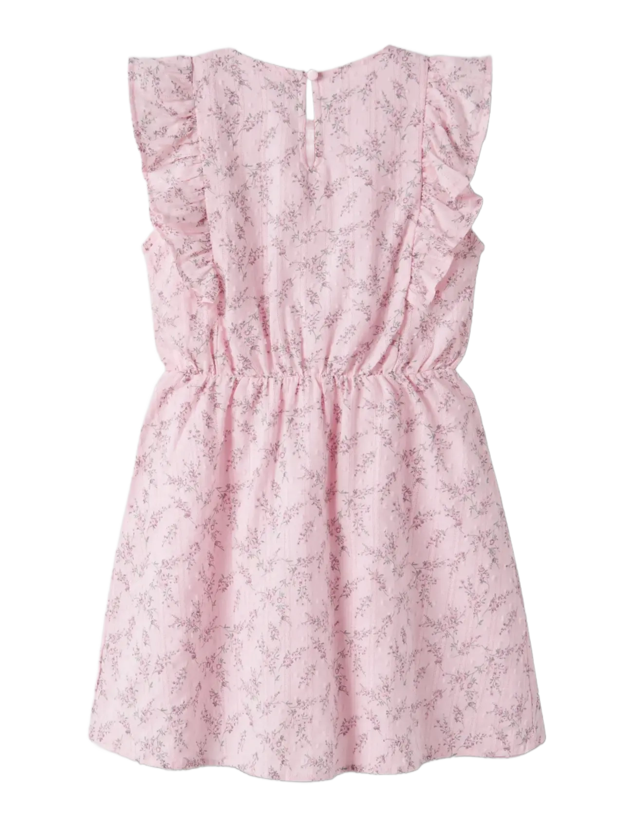 name it - NKFFRITING CAPSL DRESS - short-sleeved casual dresses - cradle pink - 1
