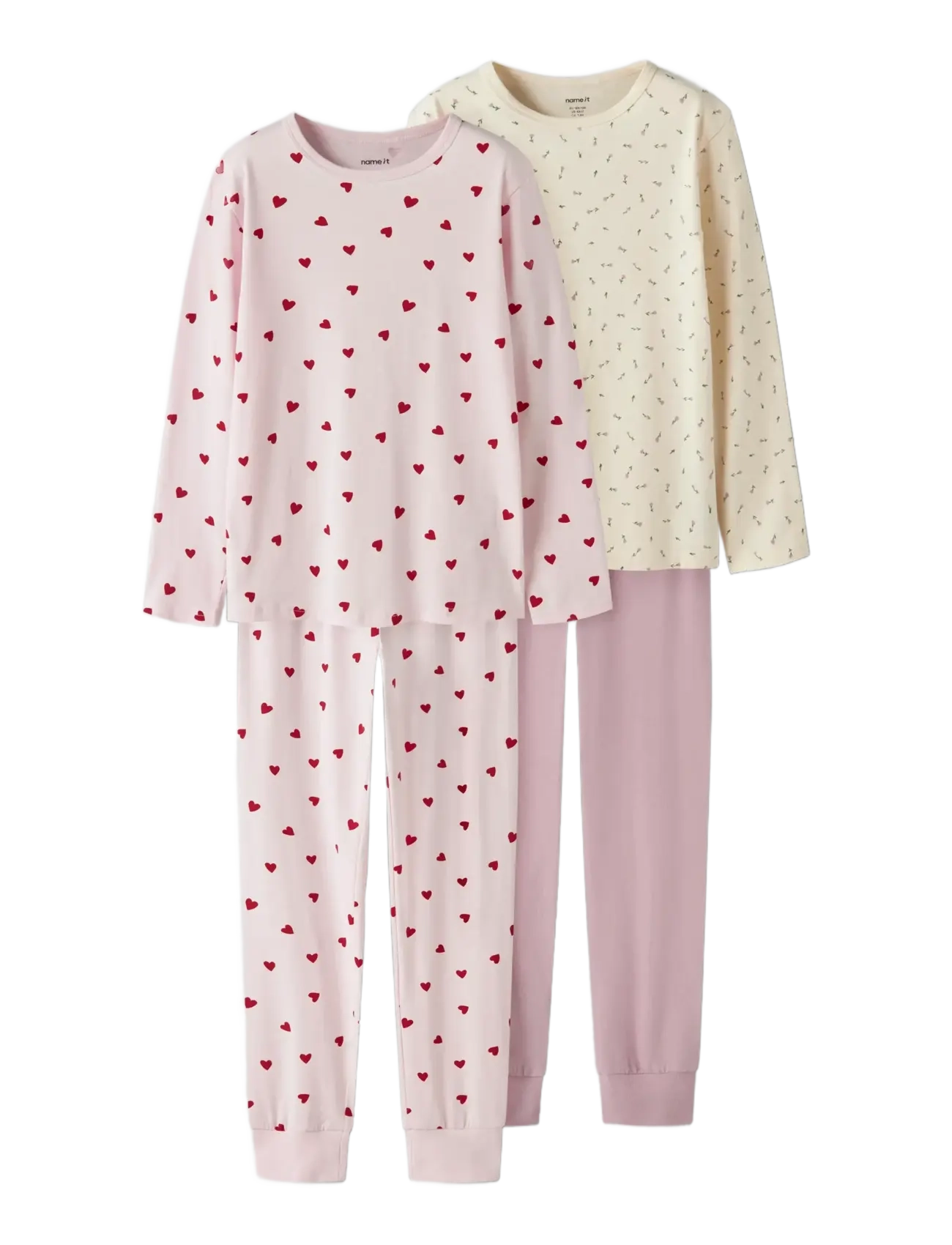 NAME IT Nkfnightset 2P Aop Noos Pink - 122-128 - Kinder