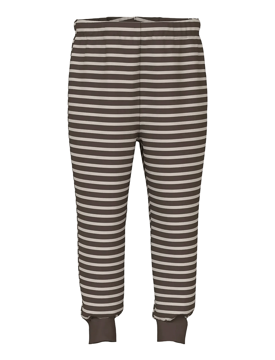 name it - NMMNIGHTSET 2P AOP NOOS - pyjama-sets - dusty olive - 4
