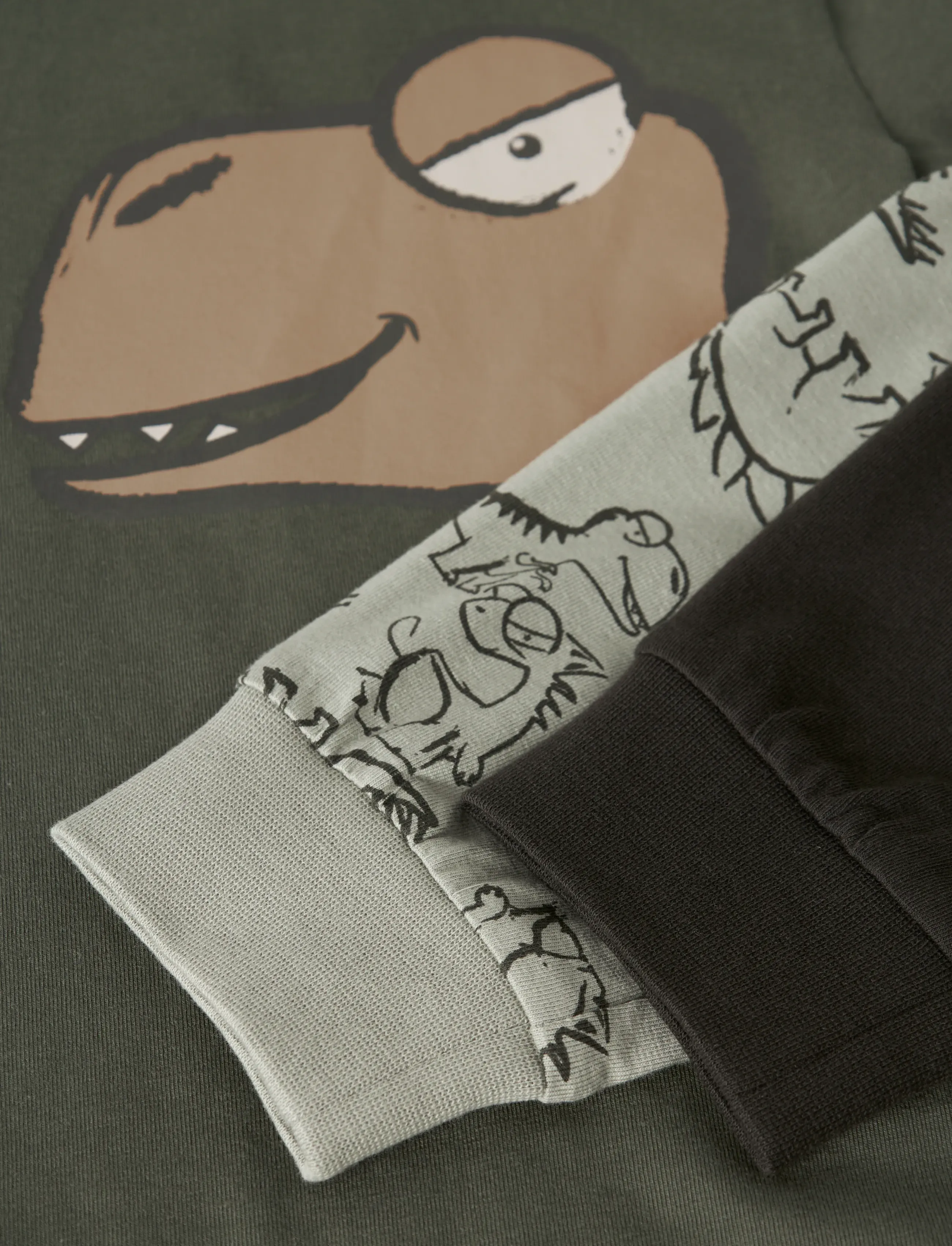 name it - NMMNIGHTSET 2P AOP NOOS - pyjama-sets - seagrass - 4