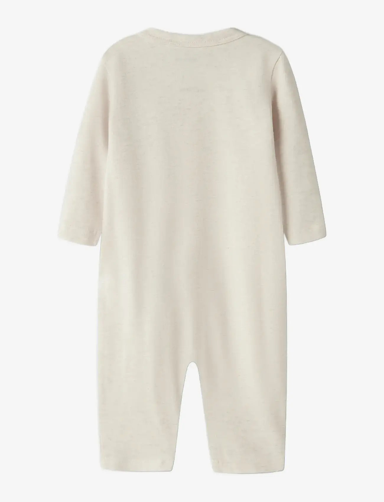 name it - NBNNIGHTSUIT 3P AOP NOOS - schlafoveralls - vintage khaki - 2