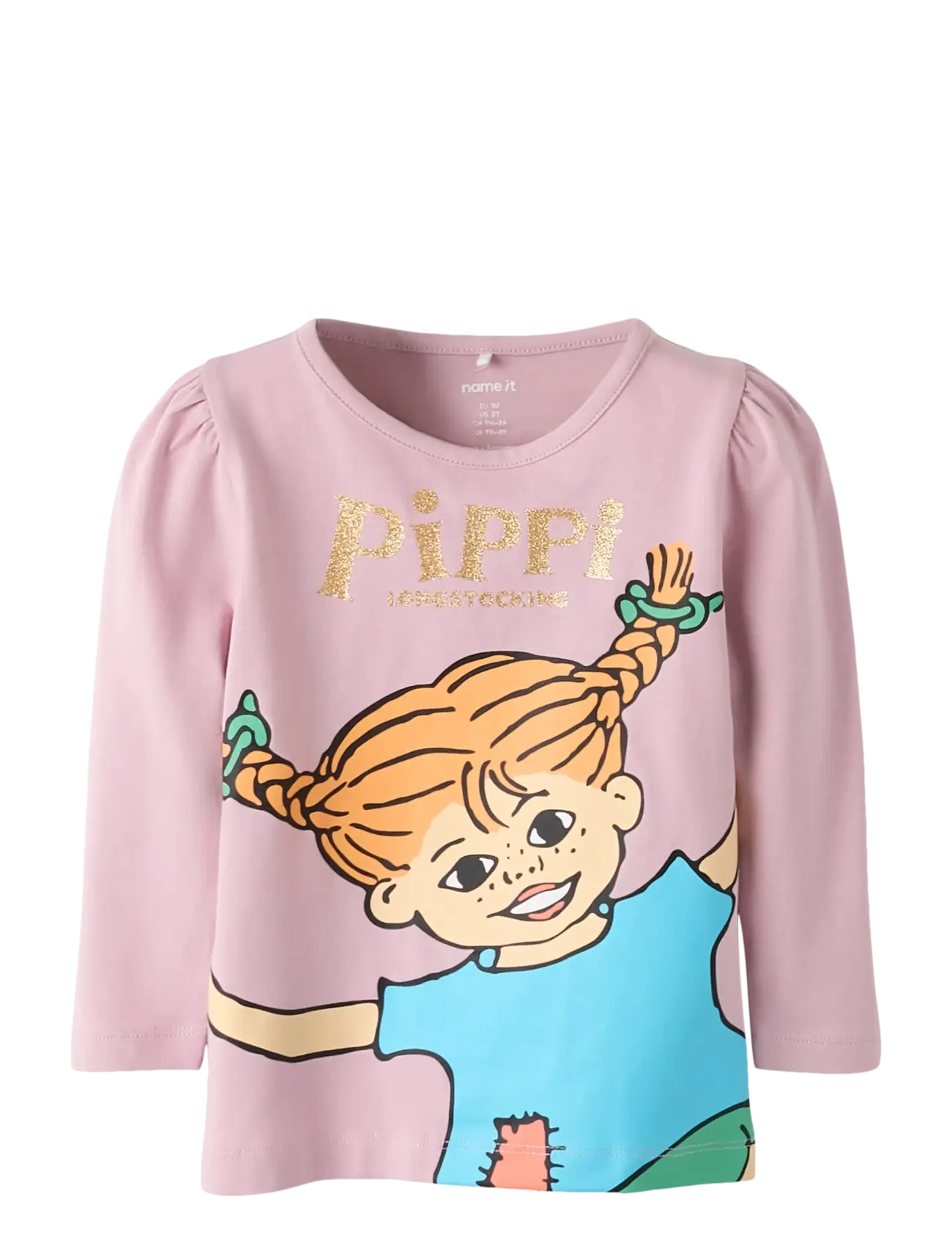 name it NMFSOLMA PIPPI LS TOP SKY - Tøj - KEEPSAKE LILAC / pink/rose