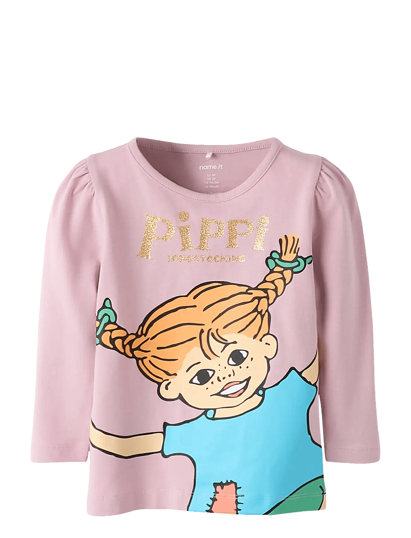 name it - NMFSOLMA PIPPI LS TOP SKY - langærmede t-shirts - keepsake lilac - 1