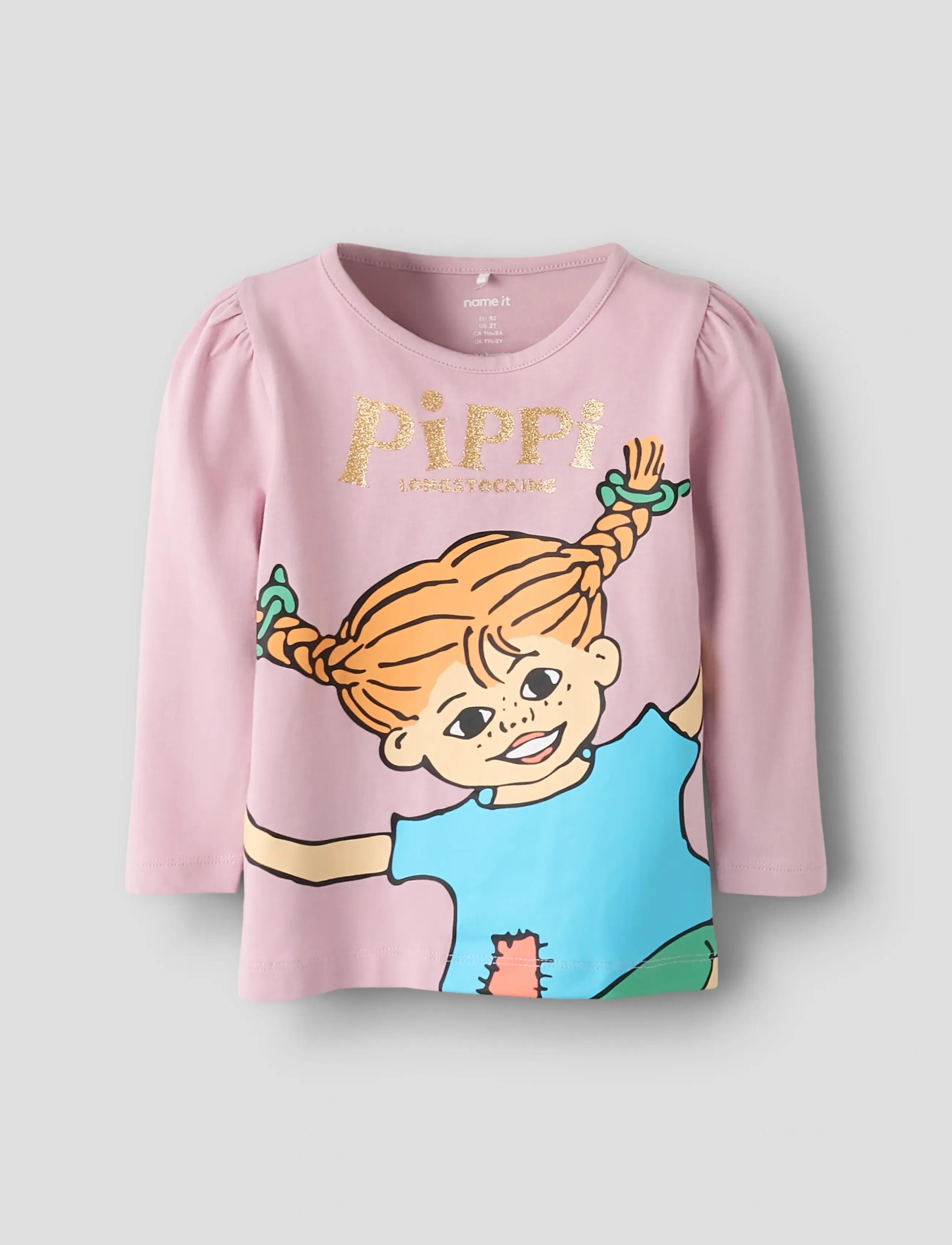 name it NMFSOLMA PIPPI LS TOP SKY - Yläosat - KEEPSAKE LILAC / pink/rose