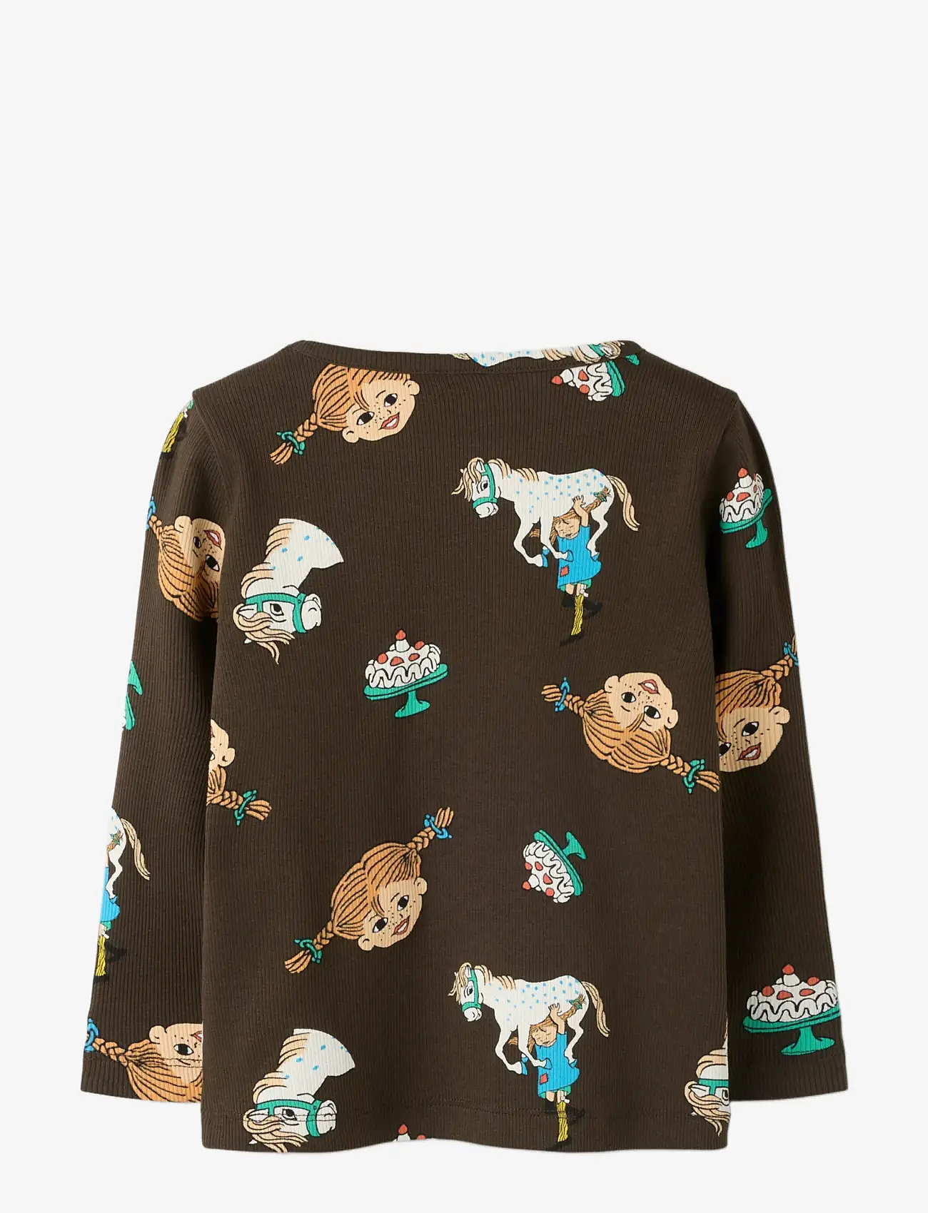 name it - NMFSOCA PIPPI LS TOP LNOOS SKY - pikkade varrukatega t-särgid - delicioso - 1