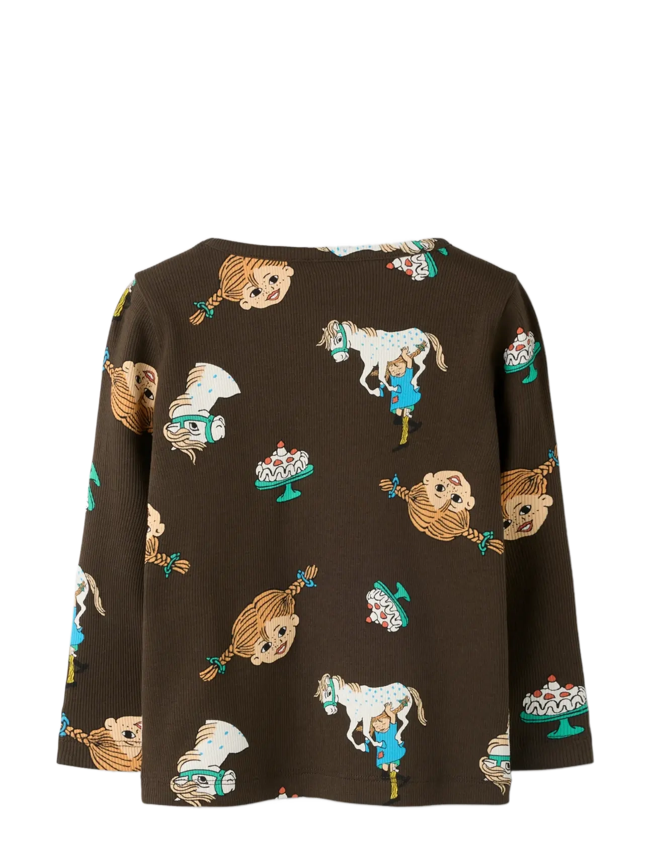 name it - NMFSOCA PIPPI LS TOP LNOOS SKY - long-sleeved t-shirts - delicioso - 1