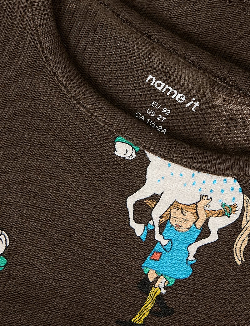 name it - NMFSOCA PIPPI LS TOP LNOOS SKY - pikkade varrukatega t-särgid - delicioso - 2