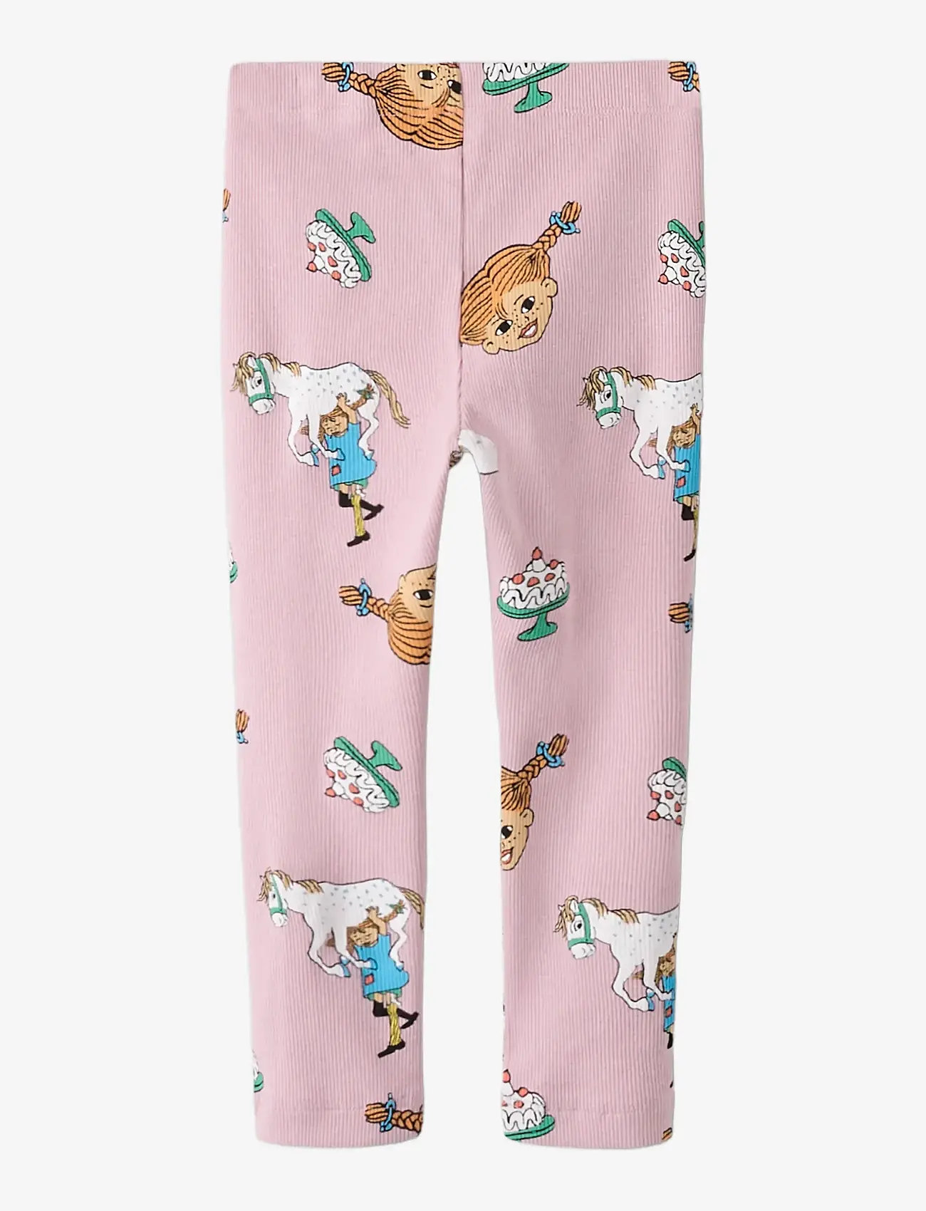 name it - NMFSOCA PIPPI LEGGING LNOOS SKY - høstklær - keepsake lilac - 1