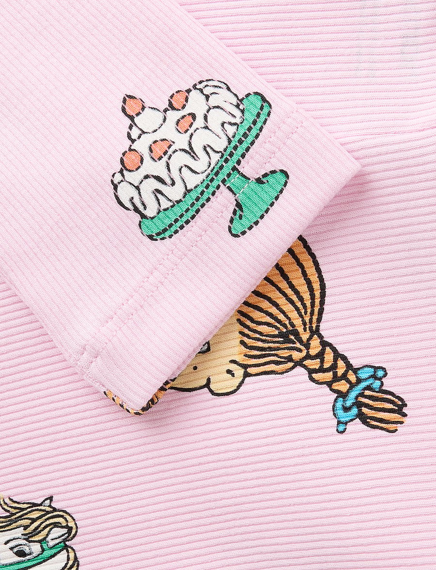 name it - NMFSOCA PIPPI LEGGING LNOOS SKY - leggings - pirouette - 3