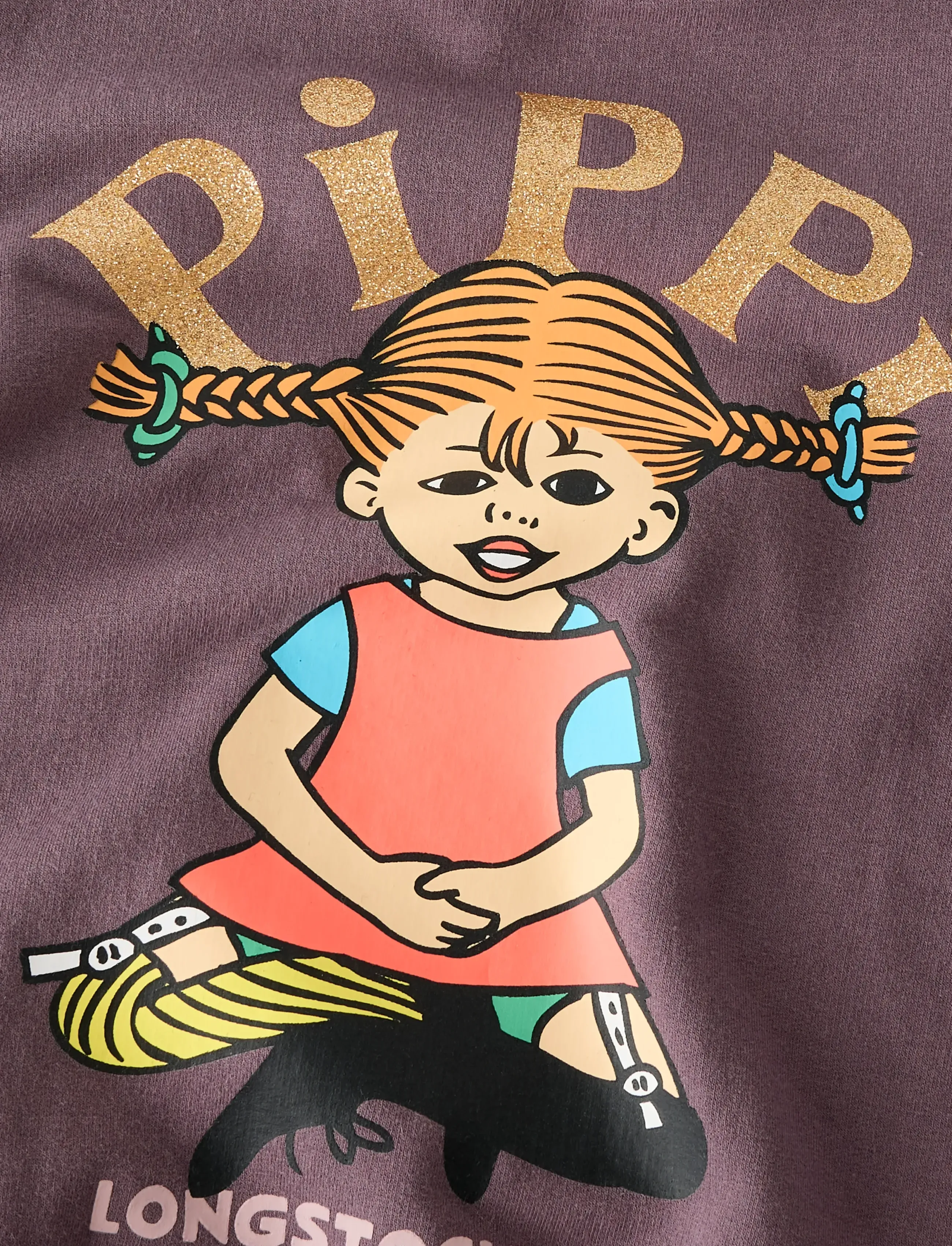 name it - NMFSOVEJ PIPPI SWEAT BRU SKY - svetarit - moonscape - 4