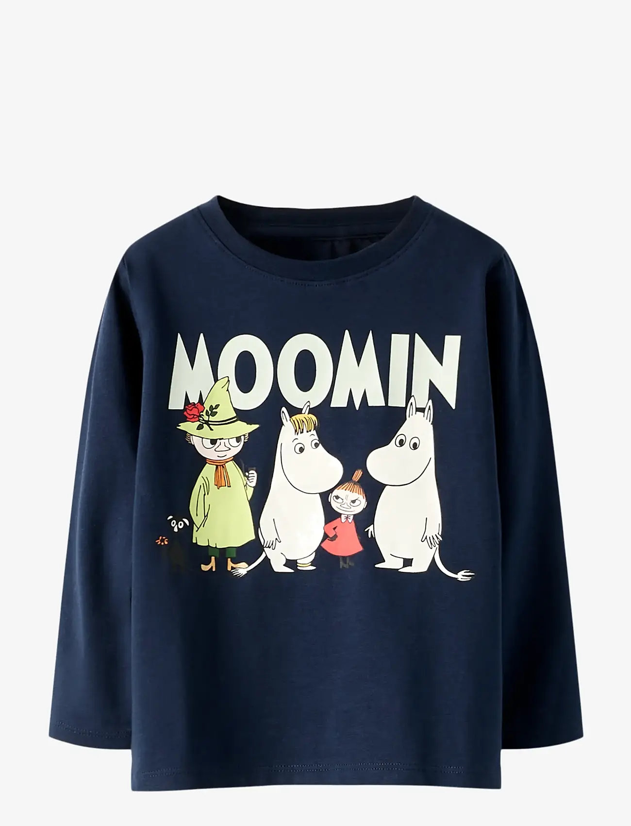 name it - NMNSLOV MOOMIN LS TOP VDE - herbstliche kleidung - navy blazer - 1