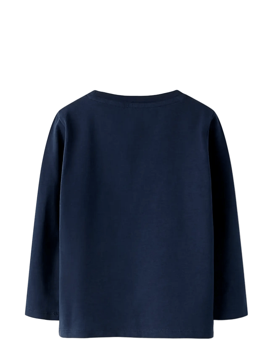 name it - NMNSLOV MOOMIN LS TOP VDE - langärmelig - navy blazer - 2