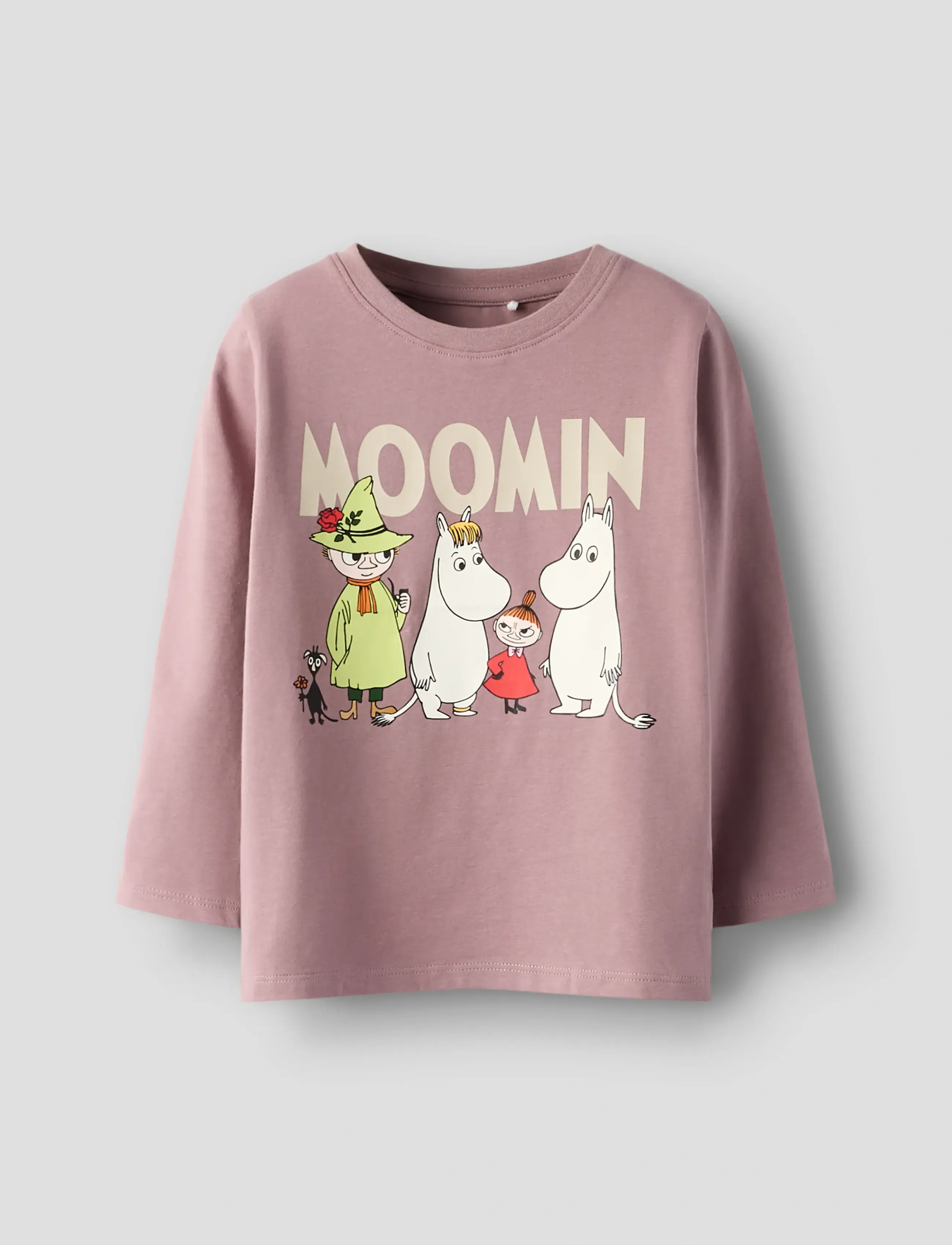 name it NMNSLOV MOOMIN LS TOP VDE - Viršutinės dalies drabužiai - TOADSTOOL / pink/rose