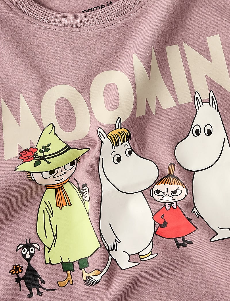 name it - NMNSLOV MOOMIN LS TOP VDE - langärmelig - toadstool - 3