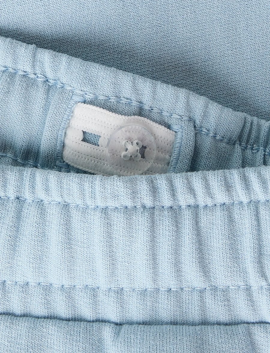 name it - NMMVALEXANDER NREG SWEAT SHORTS UNB - mjukisshorts - blue fog - 3