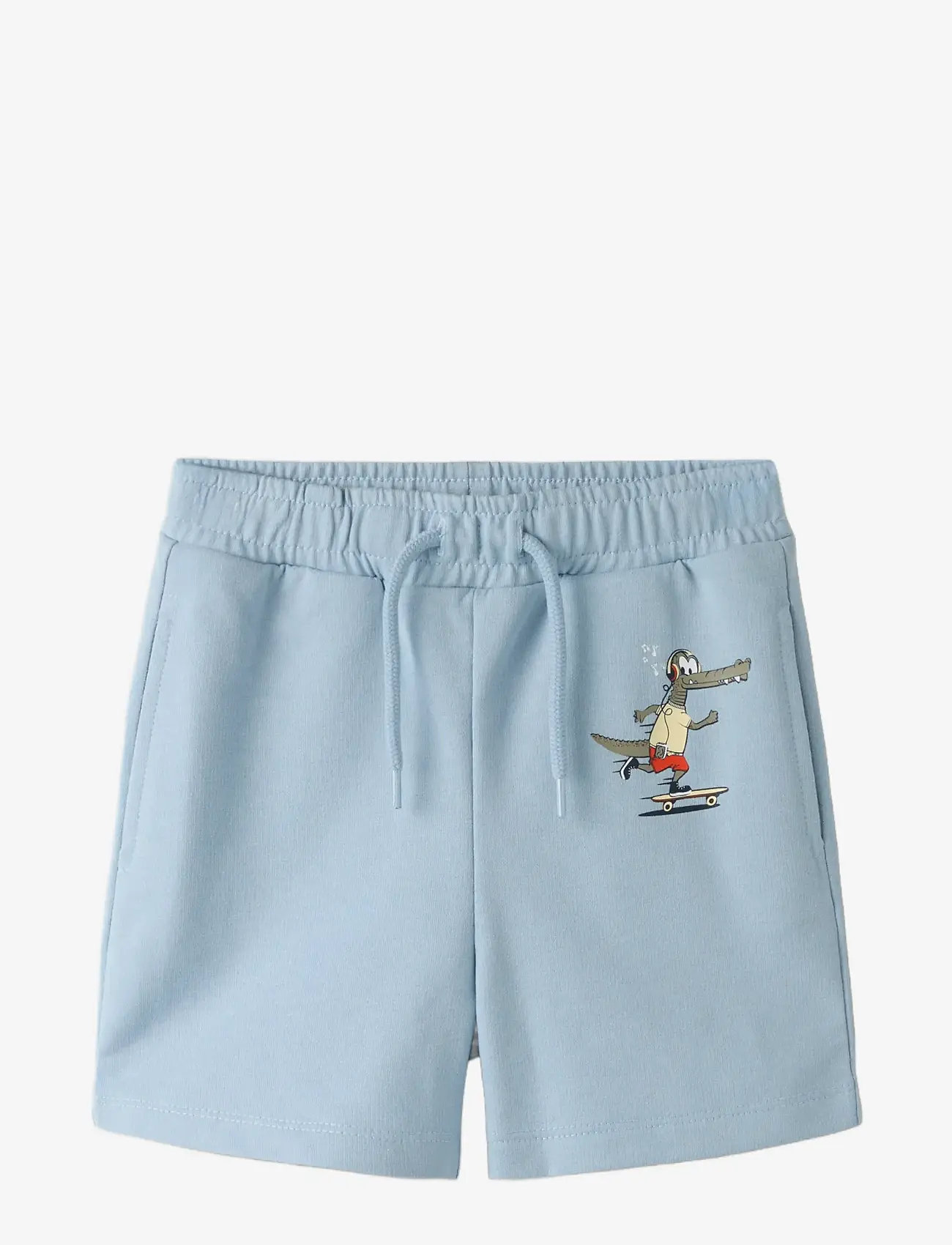 name it - NMMVALEXANDER NREG SWEAT SHORTS UNB - sweatshorts - blue fog - 2