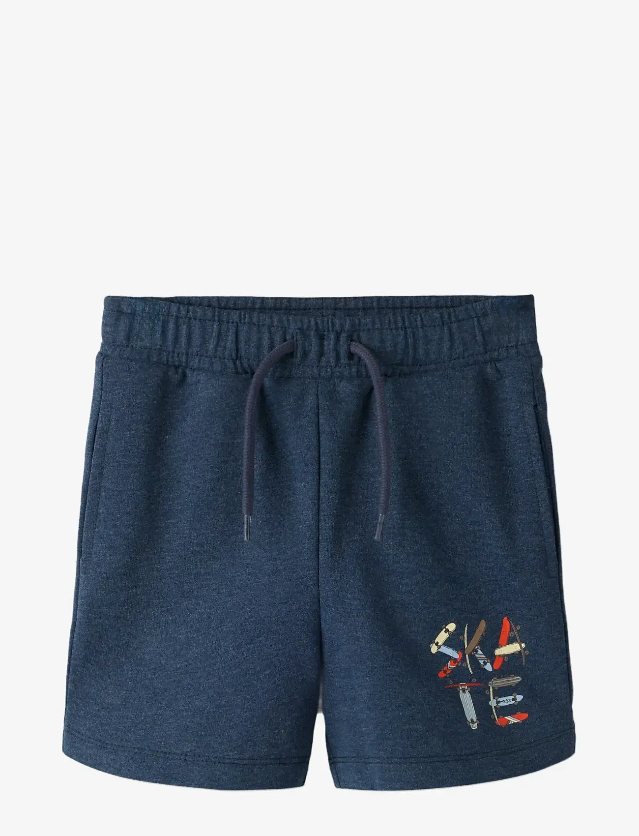name it - NMMVALEXANDER NREG SWEAT SHORTS UNB - sweatshorts - navy blazer - 2