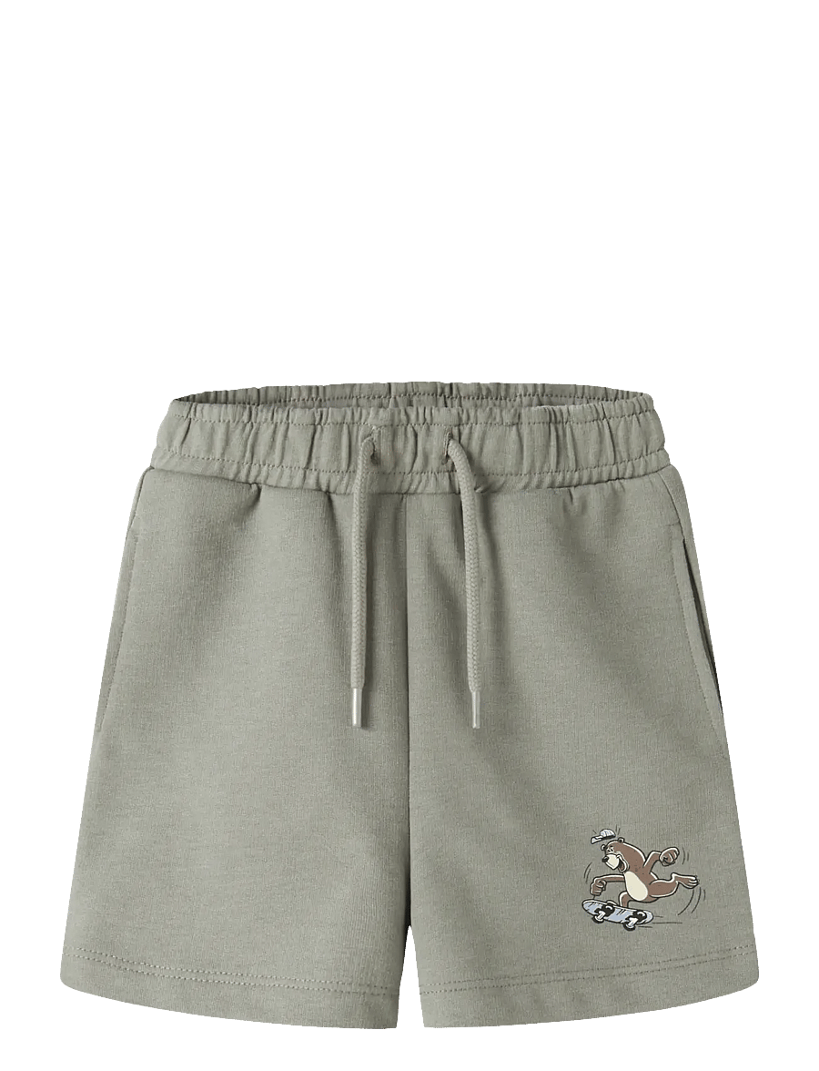 name it - NMMVALEXANDER NREG SWEAT SHORTS UNB - sweatshorts - shadow - 1