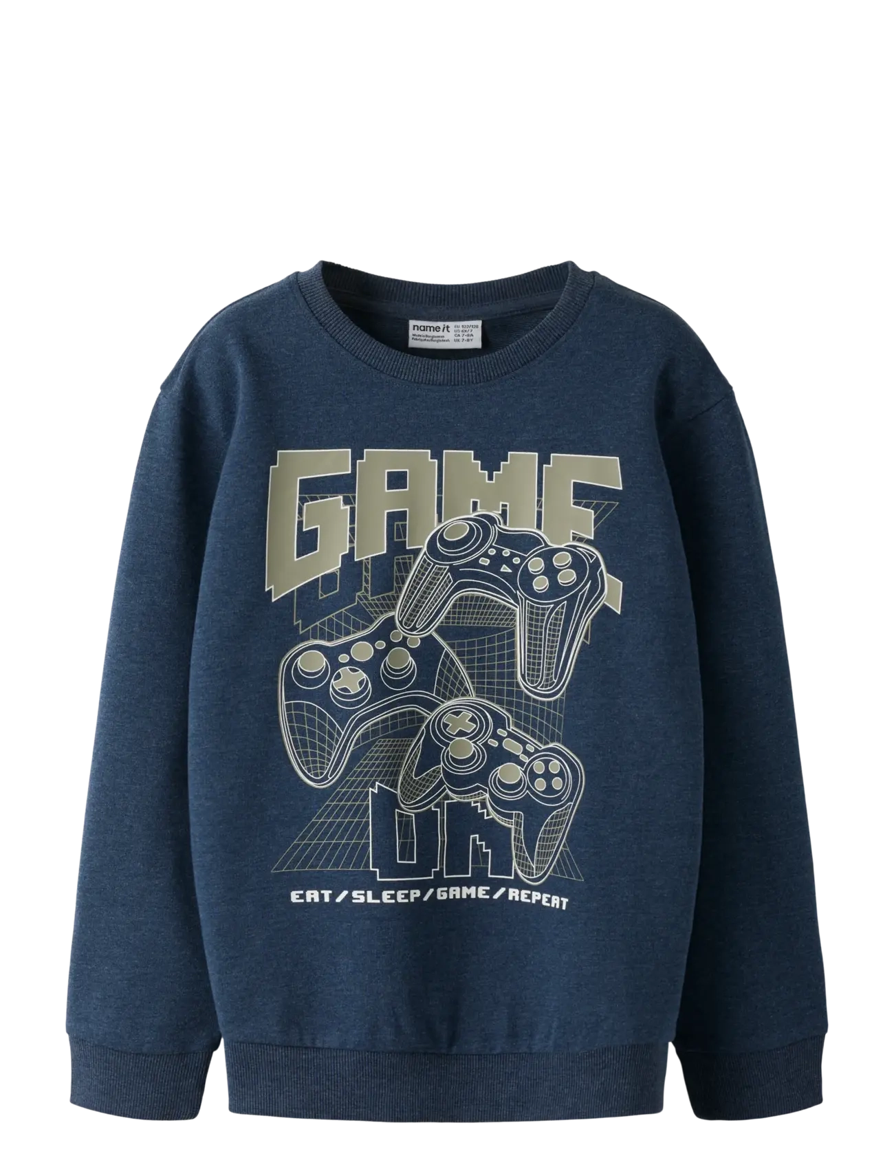 name it NKMVALEXANDER LS NREG SWEAT UNB - Tops - NAVY BLAZER / navy