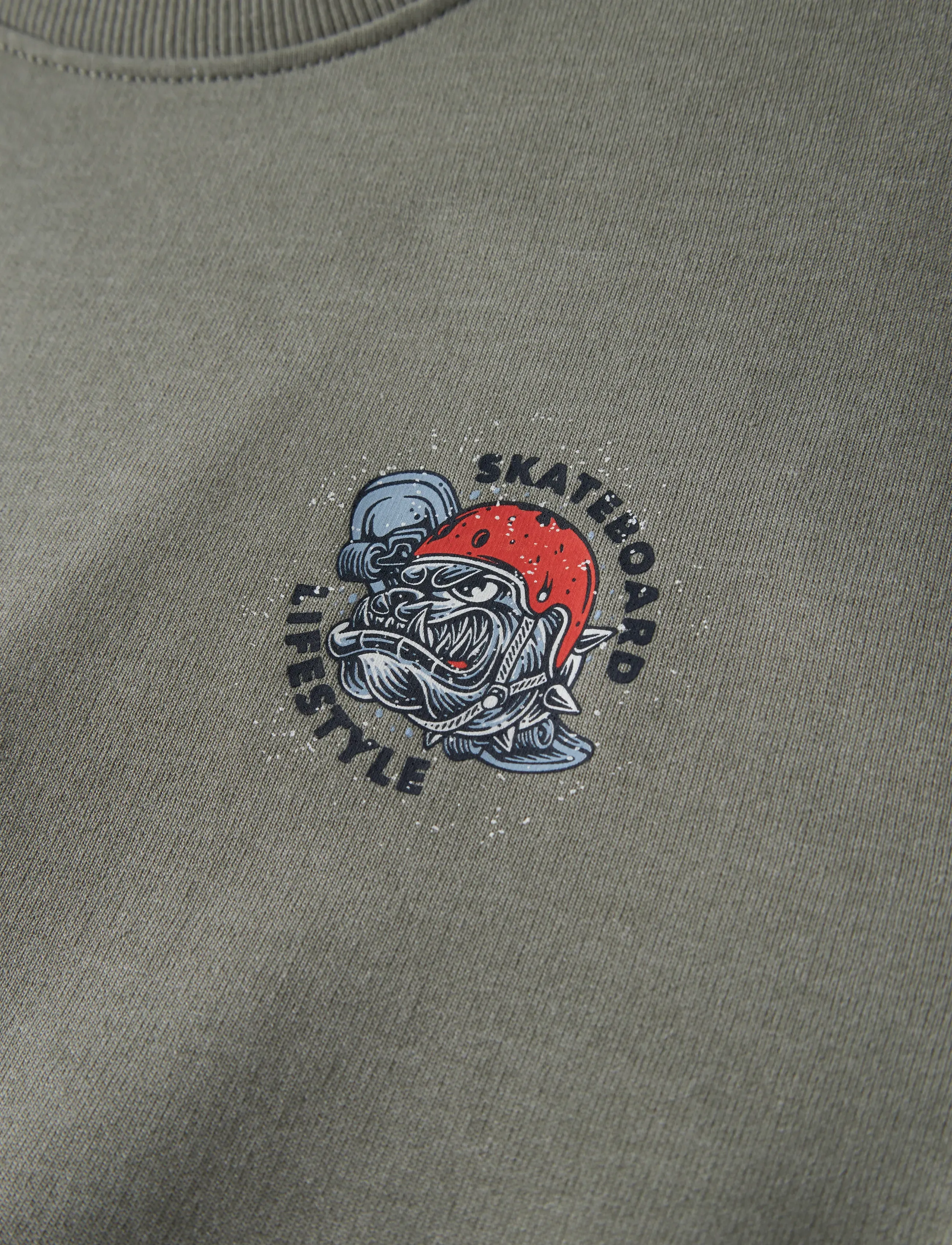 name it - NKMVALEXANDER LS NREG SWEAT UNB - sweatshirts - shadow - 3