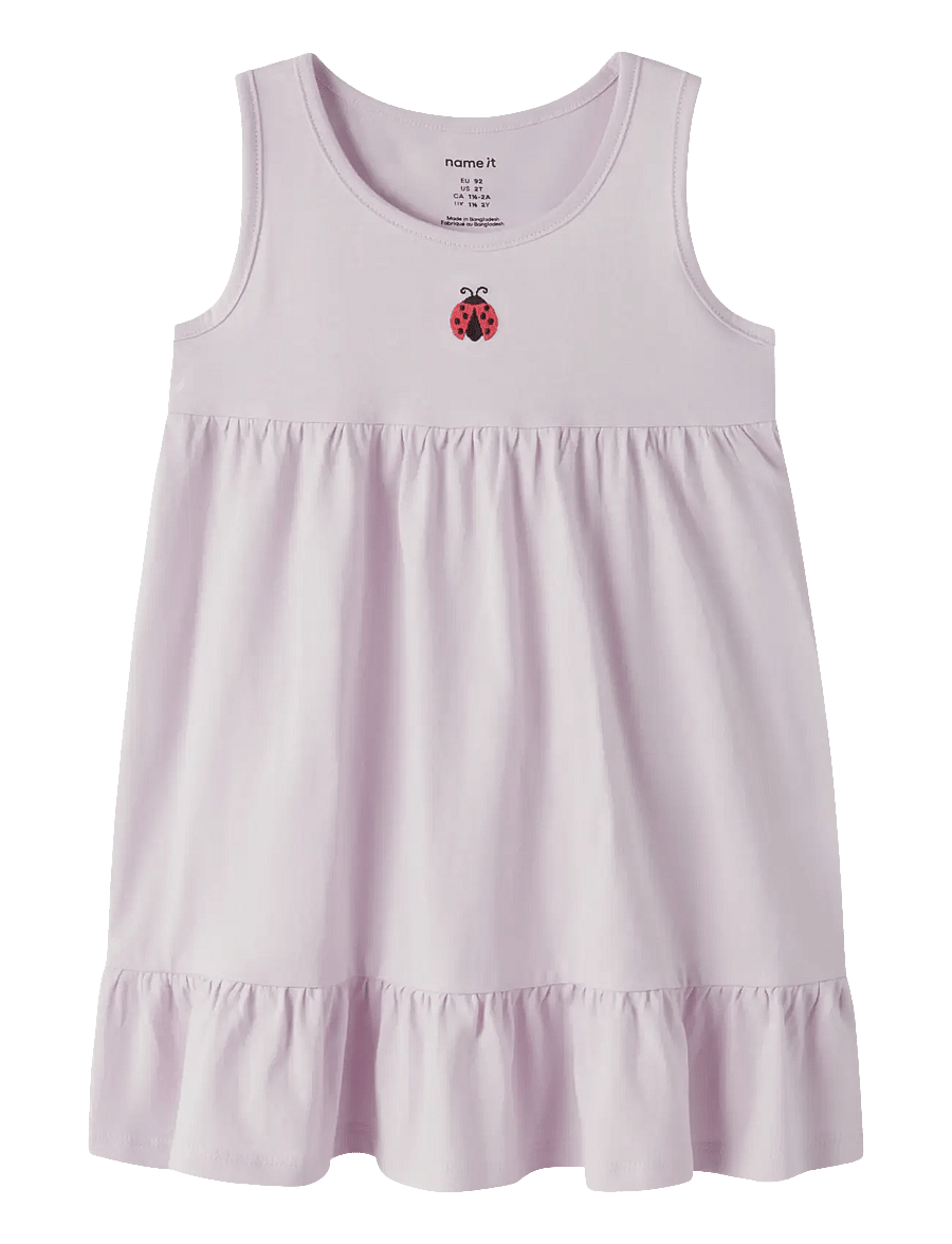 name it - NMFVICTORIA TANK DRESS - Ærmeløse hverdagskjoler - lavender fog - 0
