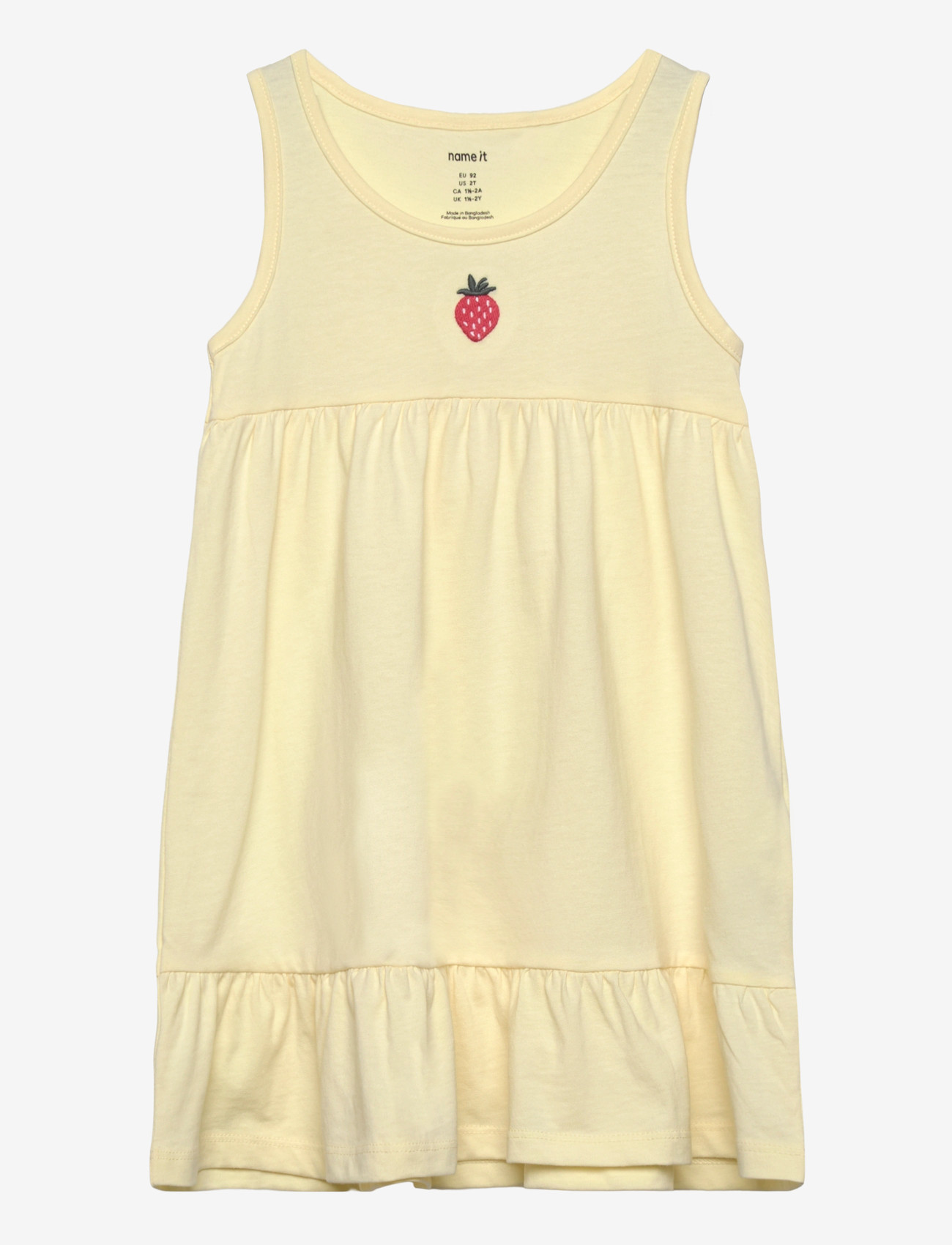 name it - NMFVICTORIA TANK DRESS - Ærmeløse hverdagskjoler - pear sorbet - 0