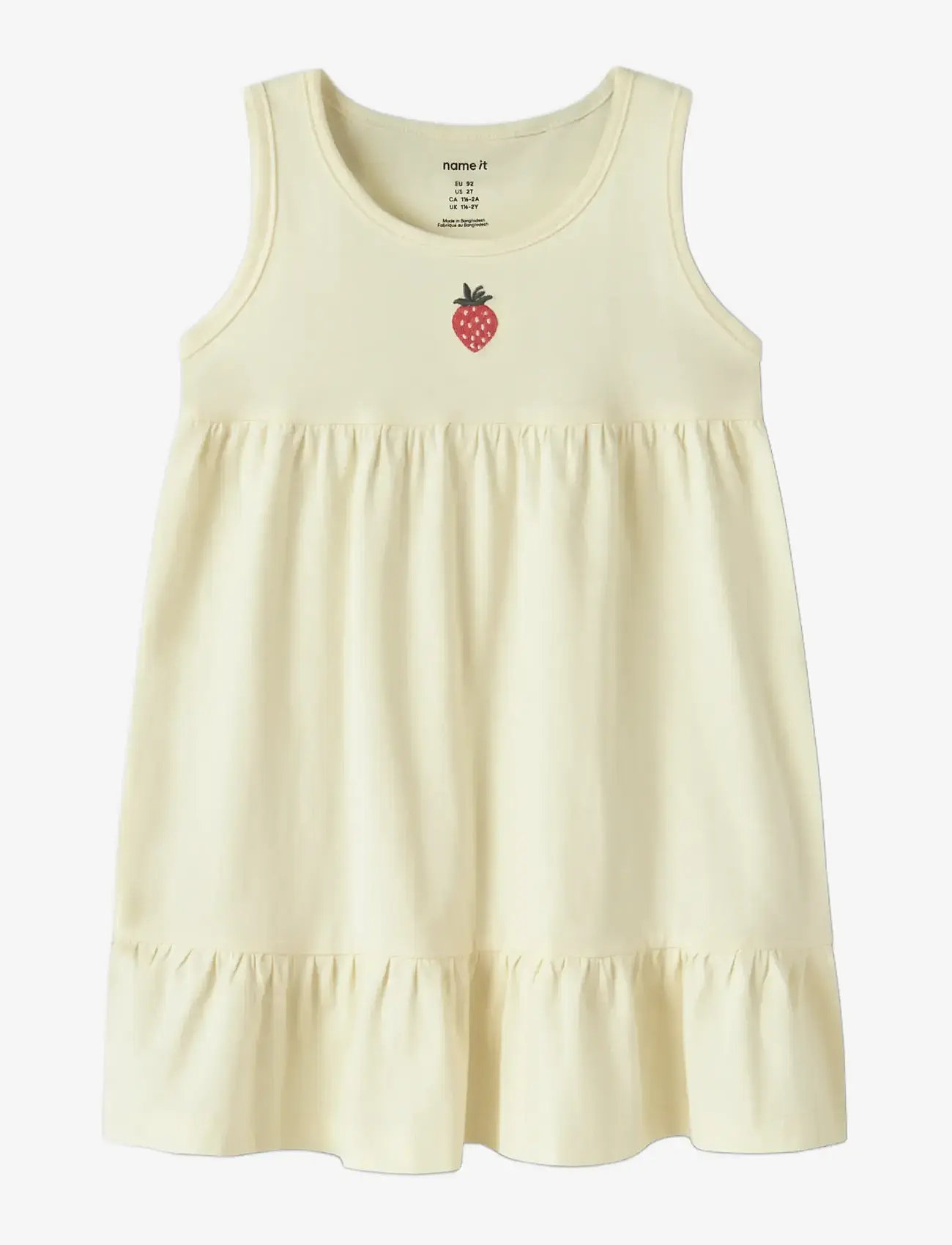 name it - NMFVICTORIA TANK DRESS - Ærmeløse hverdagskjoler - pear sorbet - 2