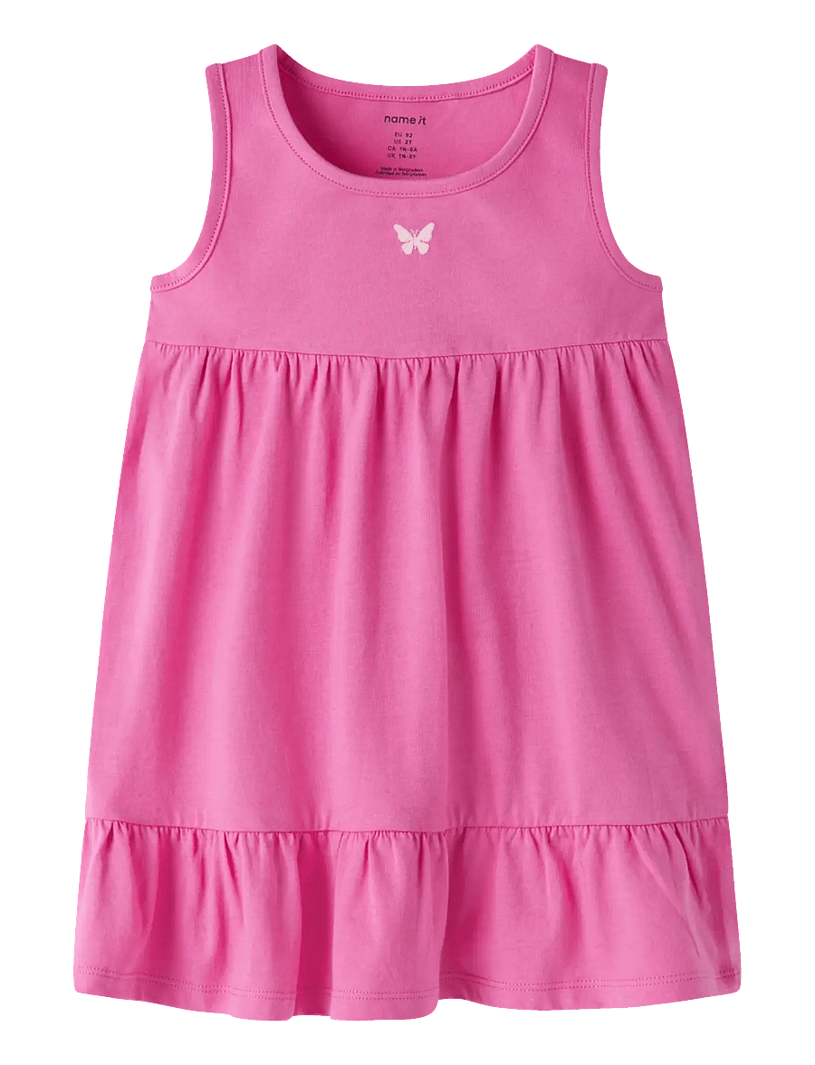 name it - NMFVICTORIA TANK DRESS - Ärmellose freizeitkleider - strawberry moon - 0
