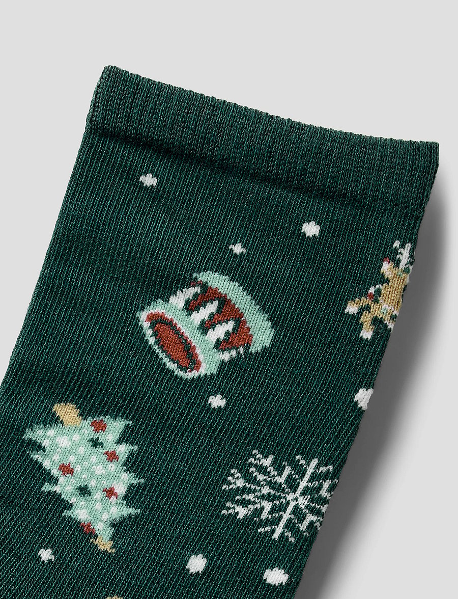 name it - NKNVISMAS SOCK - strømper - botanical garden - 2