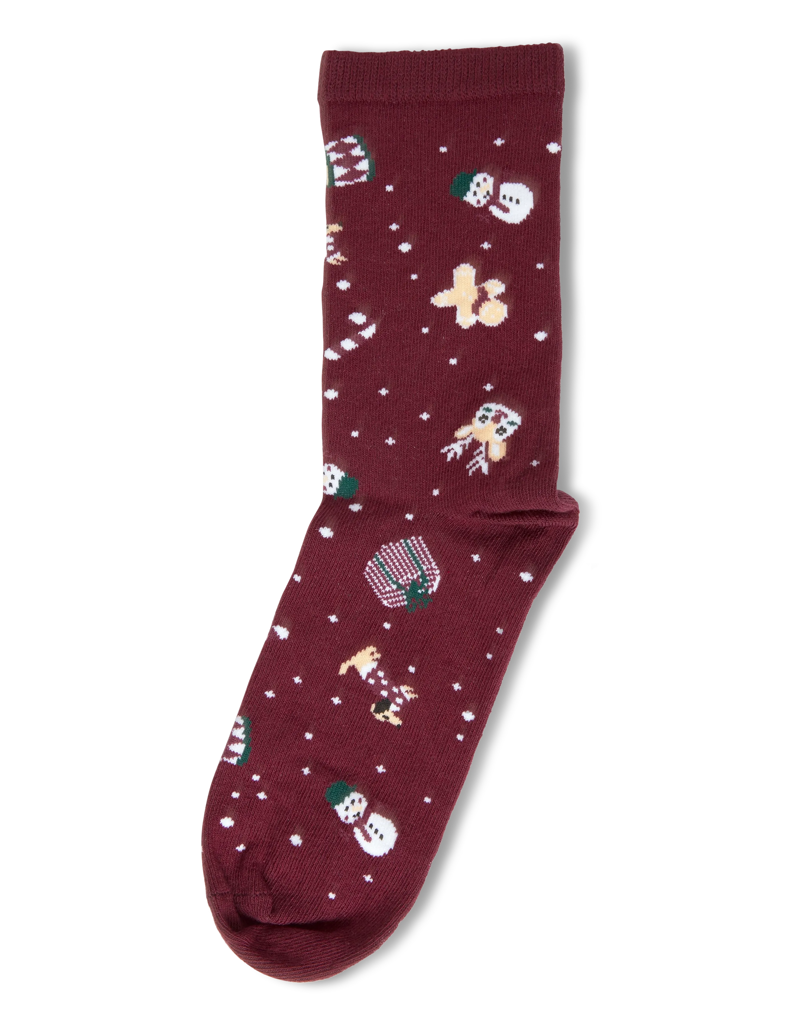 name it NKNVISMAS SOCK - Vis alt - BURGUNDY / burgundy