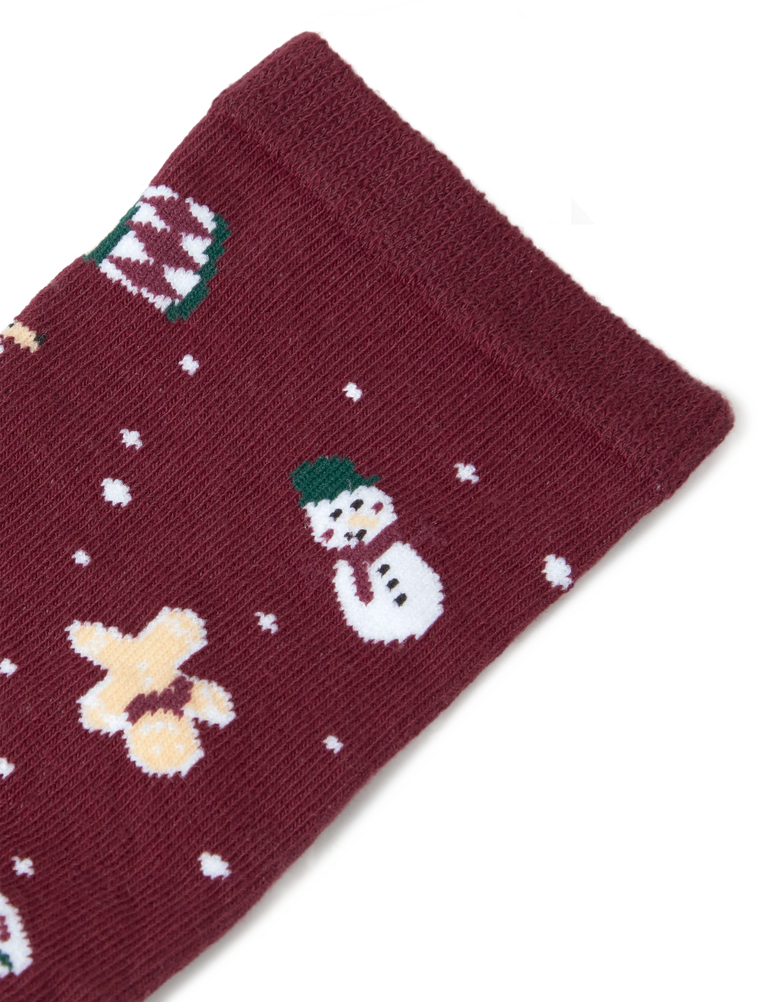 name it - NKNVISMAS SOCK - strømper - burgundy - 2