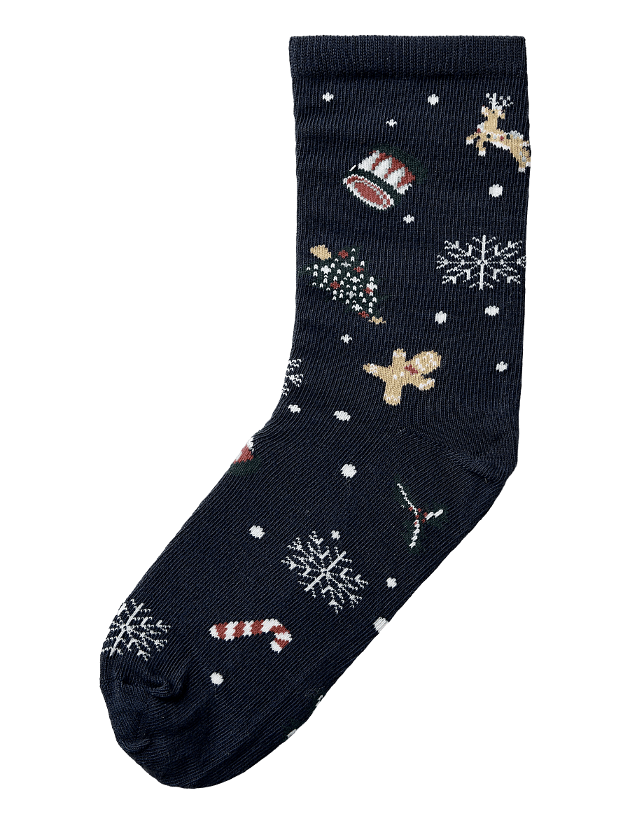 name it - NKNVISMAS SOCK - strumpor - navy blazer - 0