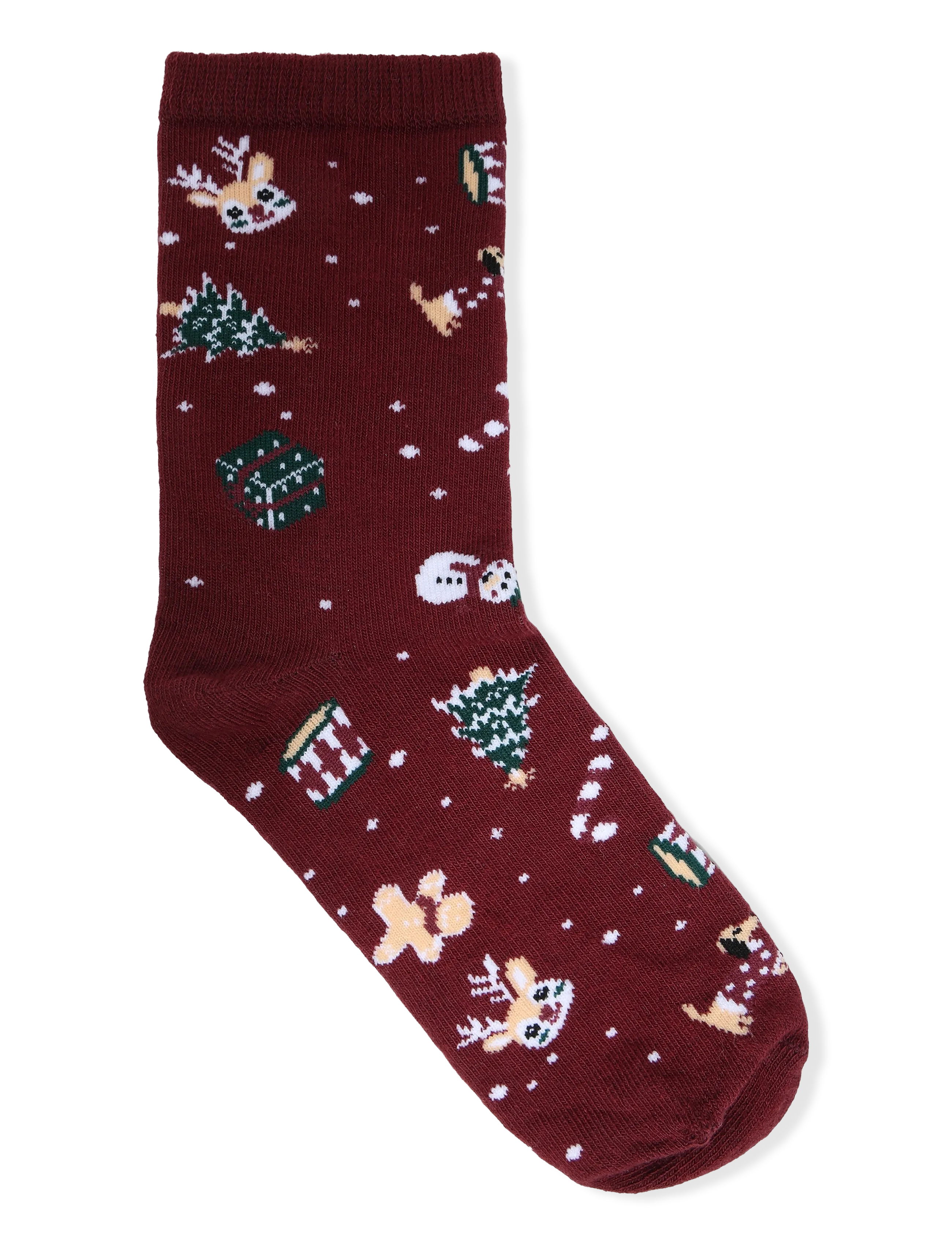 name it - NMNVISMAS SOCK - socks - burgundy - 1