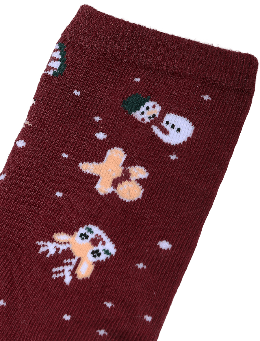 name it - NMNVISMAS SOCK - strømper - burgundy - 2