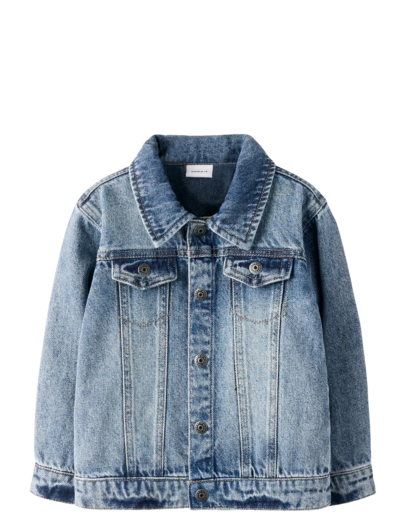 name it NMMNICK LS DNM JACKET 3148-XS D - Jeansjackor - MEDIUM BLUE DENIM / blue