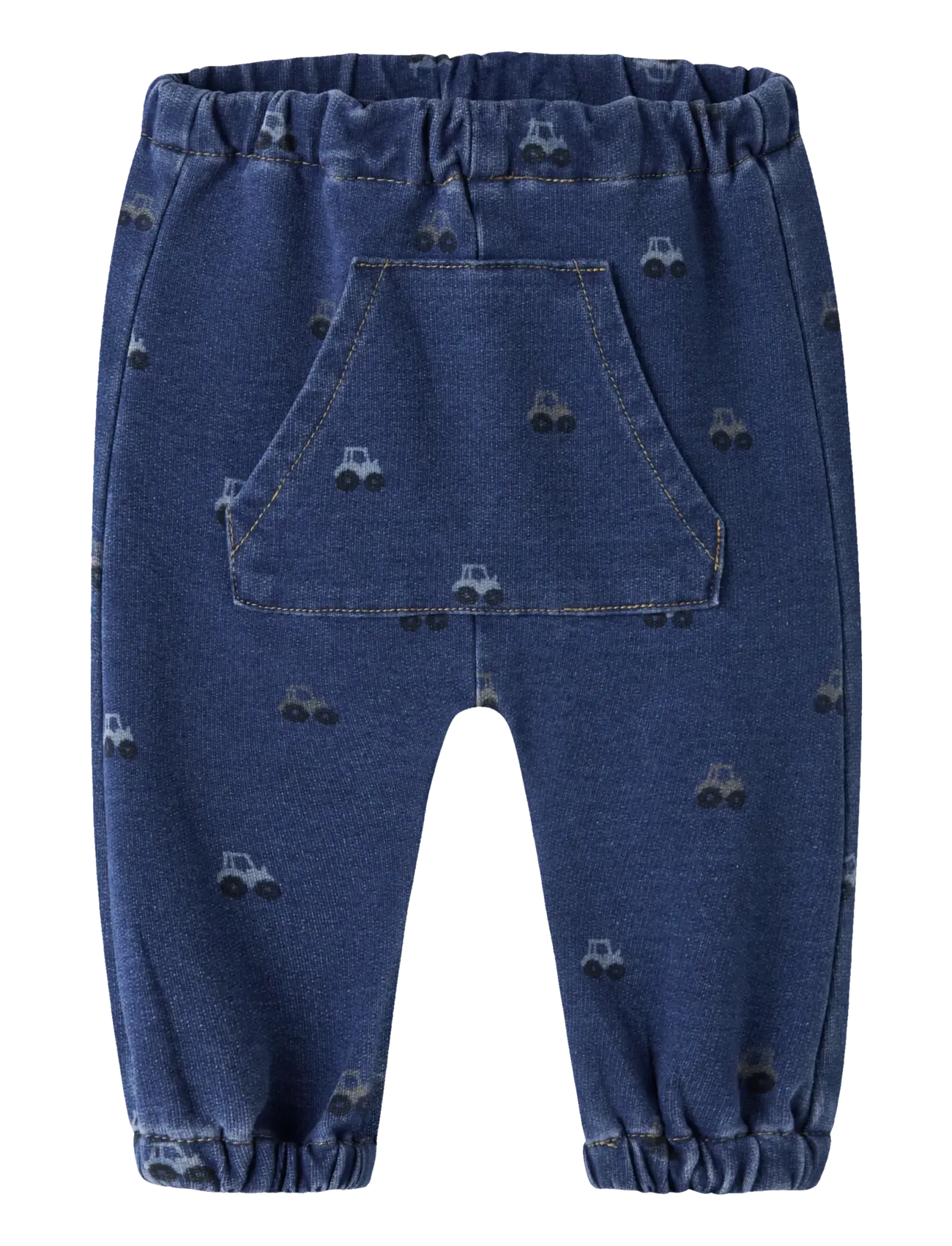 name it NBMBEN BARREL R AOP SWE JEANS 2366-TR - Baby 0-2 år - DARK BLUE DENIM / blue