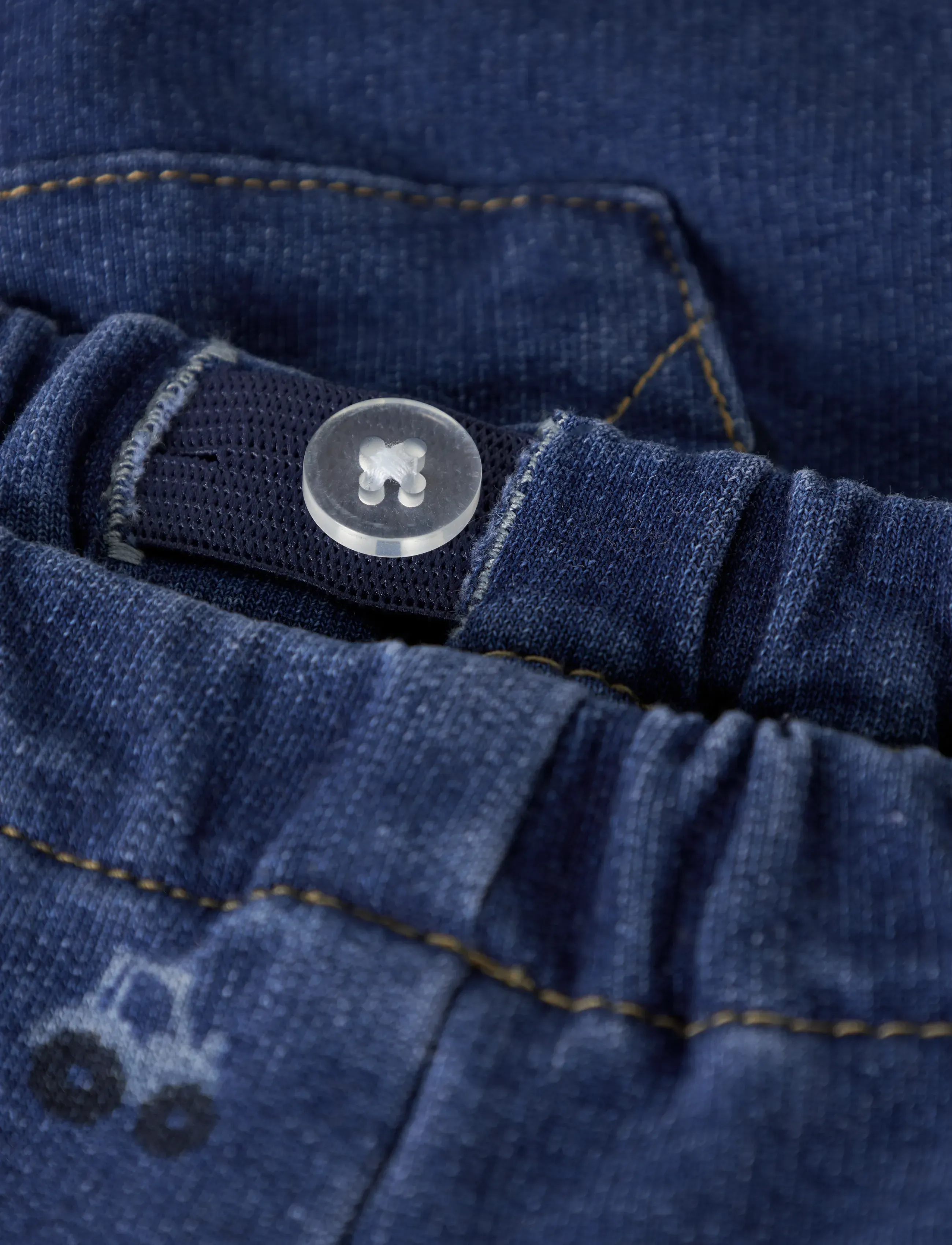 name it - NBMBEN BARREL R AOP SWE JEANS 2366-TR - tapered jeans - dark blue denim - 2