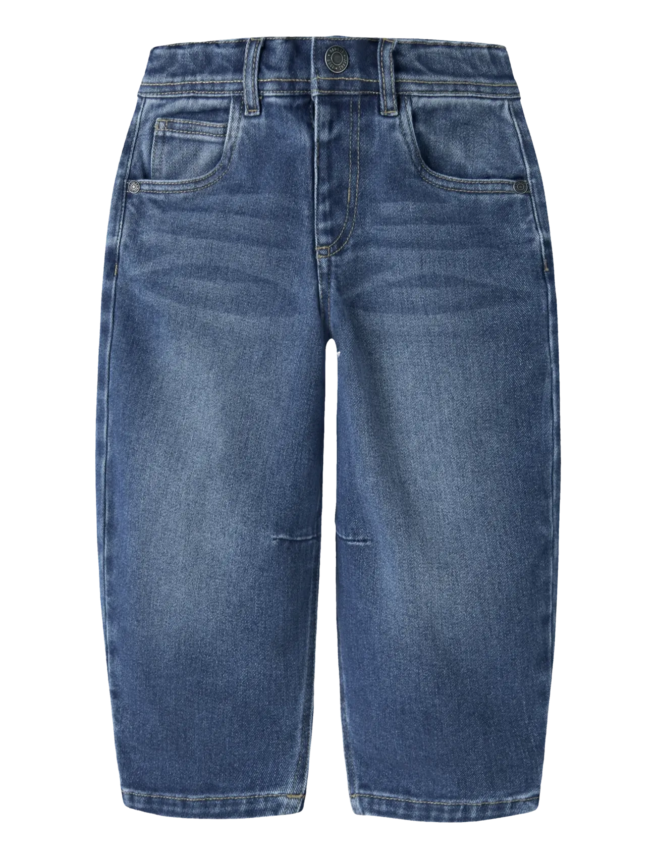 name it NMMBEN BARREL JEANS 8720-OM NOOS - Riided - MEDIUM BLUE DENIM / blue