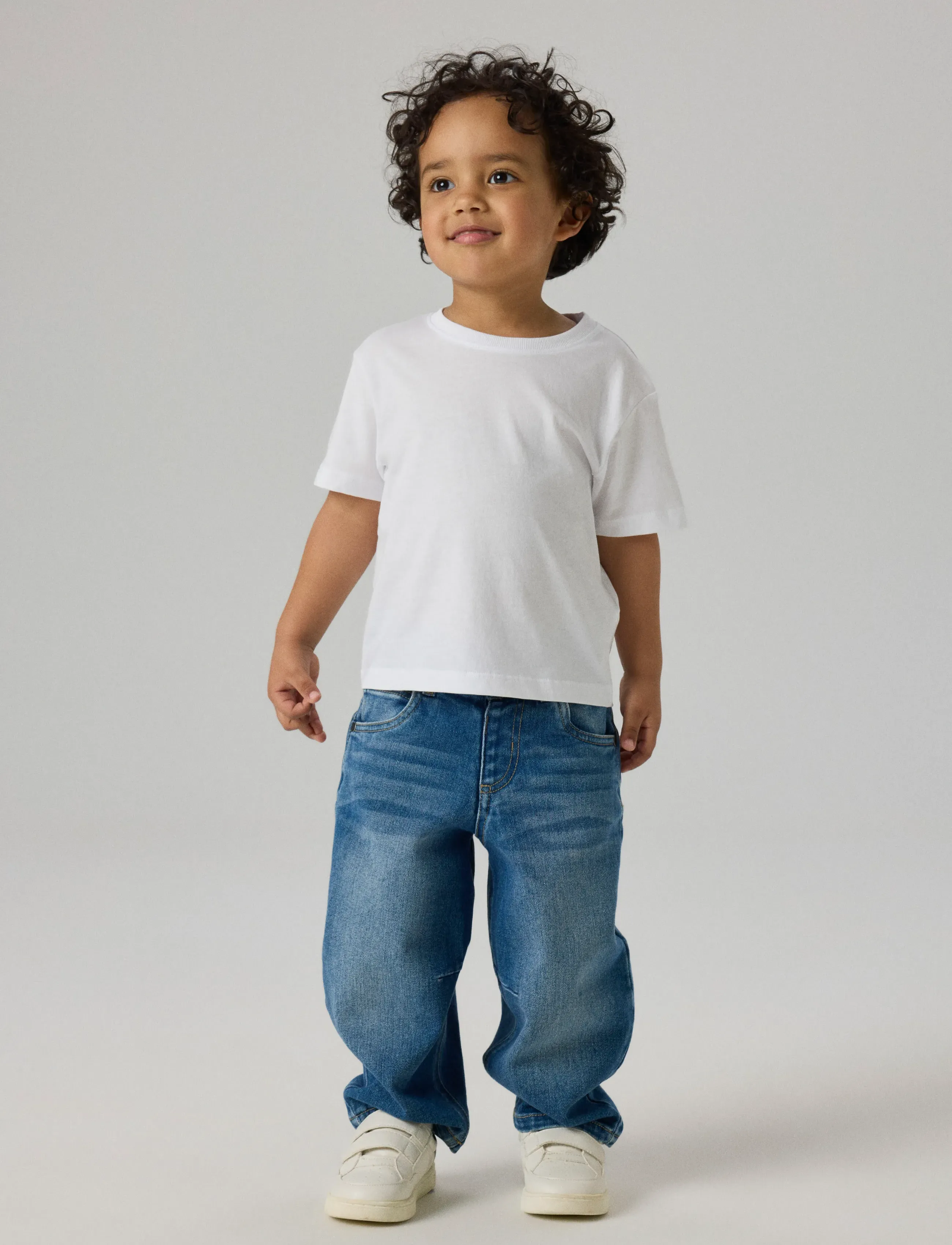 name it - NMMBEN BARREL JEANS 8720-OM NOOS - medium blue denim - 4