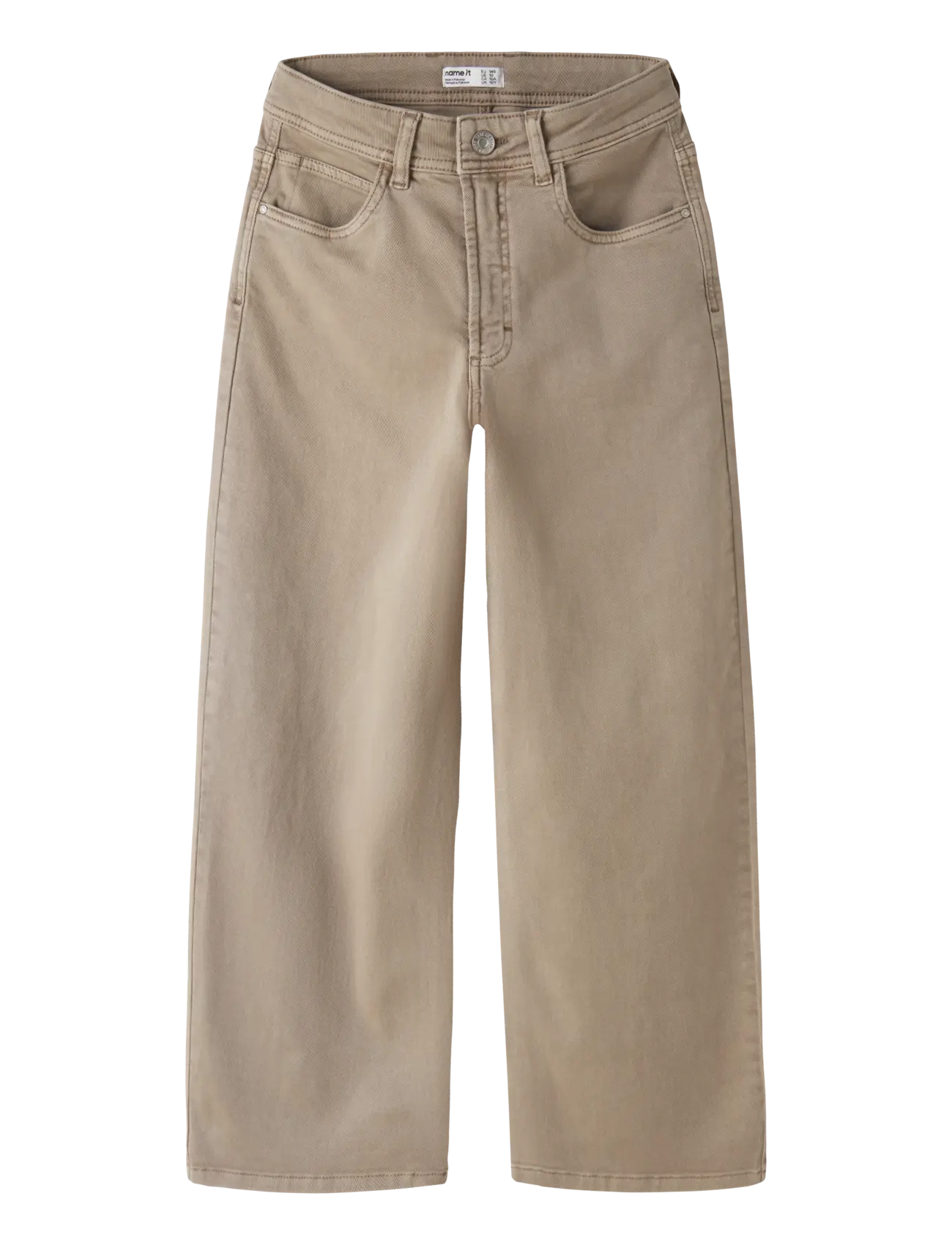 name it NKMBEN X-SKATER TWI PANT 5170-TW NOOS - Loose jeans - CHINCHILLA / beige