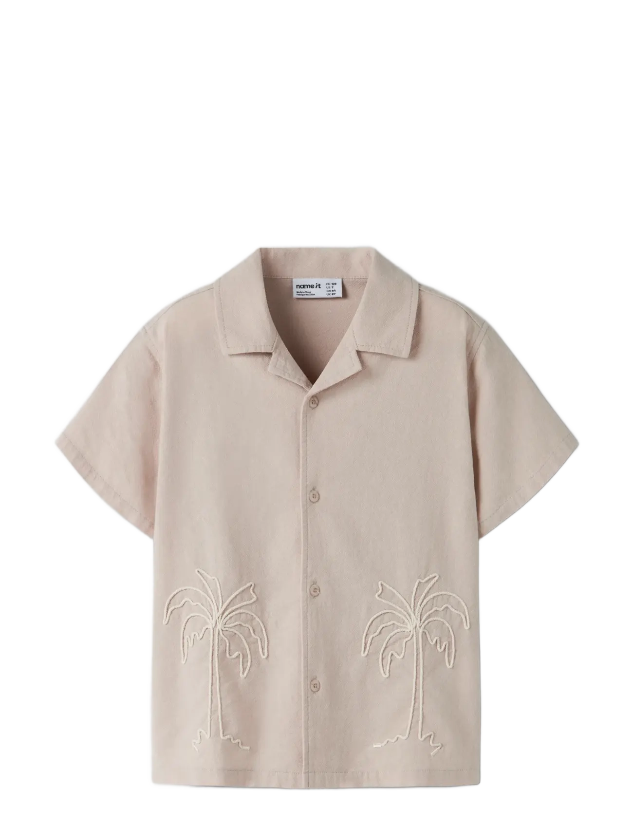 name it - NKMHOLTI SS NREG SHIRT - kurzärmlige hemden - chateau gray - 2