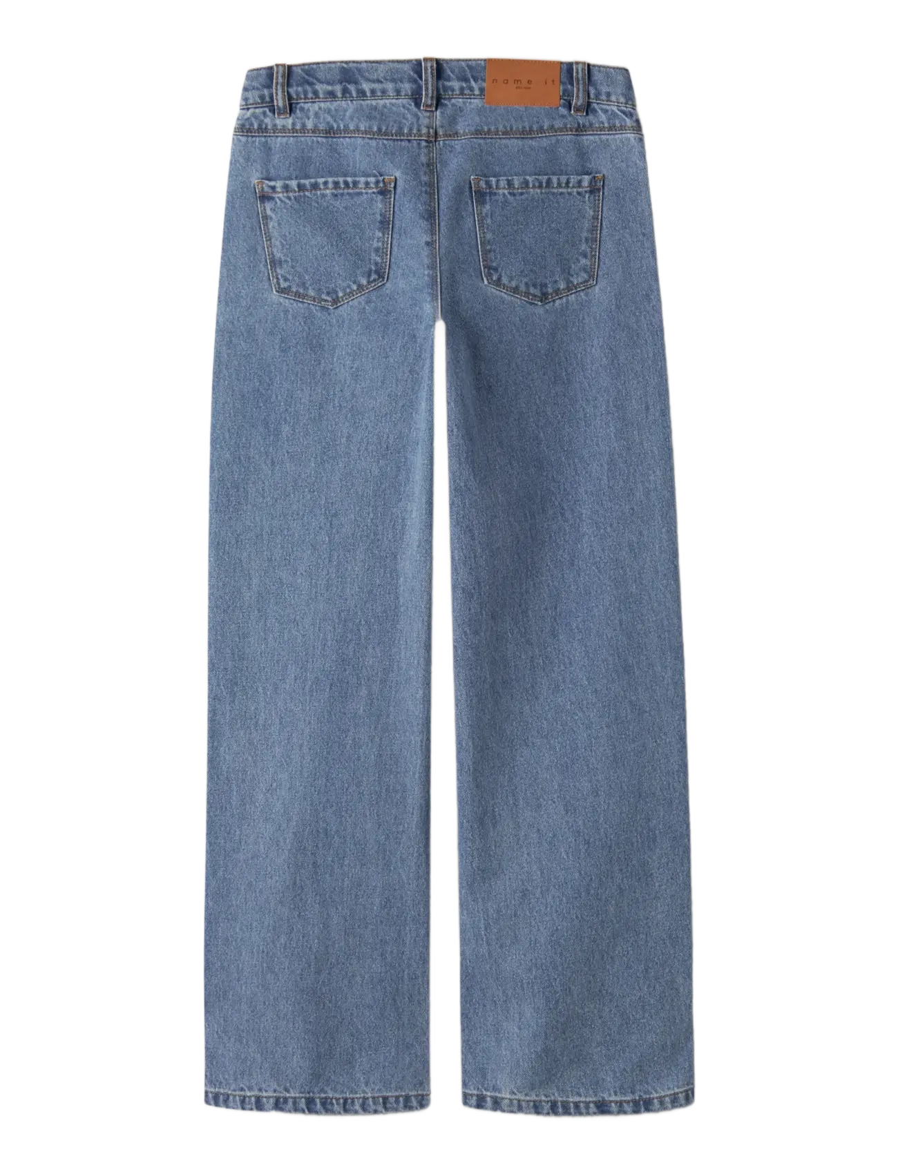name it - NKFROSE WIDE DECOR JEANS 4760-IM - medium blue denim - 1