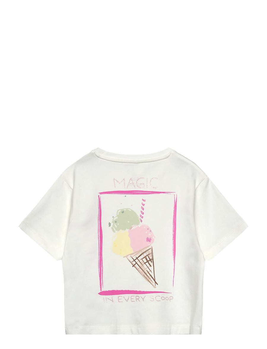 name it - NMFFAIRI SS NREG TOP - t-shirts à manches courtes - cloud dancer - 1