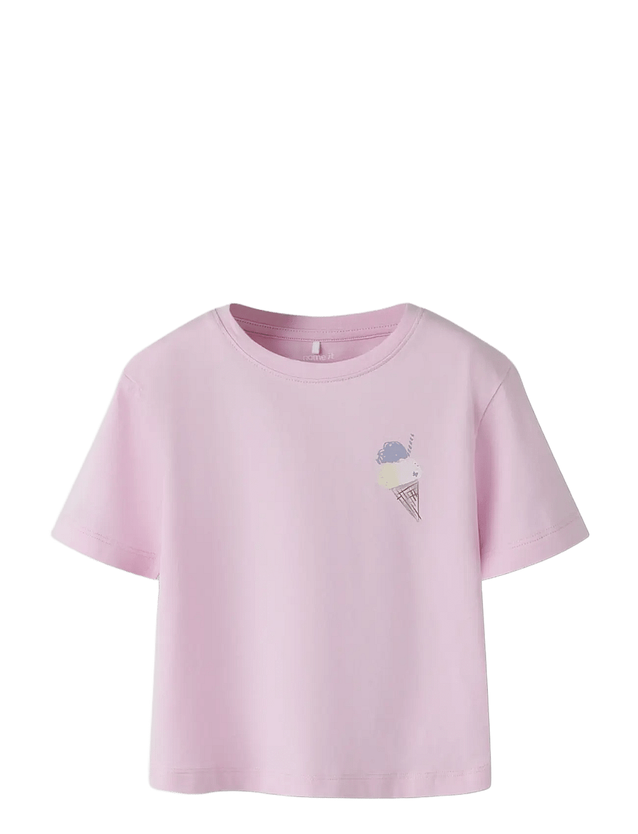 name it - NMFFAIRI SS NREG TOP - lühikeste varrukatega t-särgid - pirouette - 2