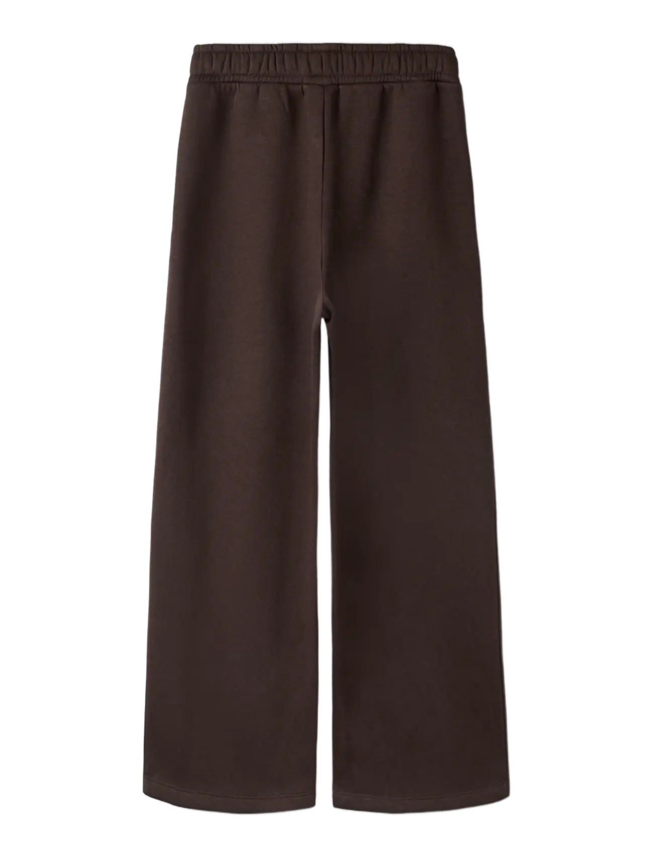 name it - NKMNASIR WIDE SWE PANT BRU NOOS - dressipüksid - chocolate plum - 1