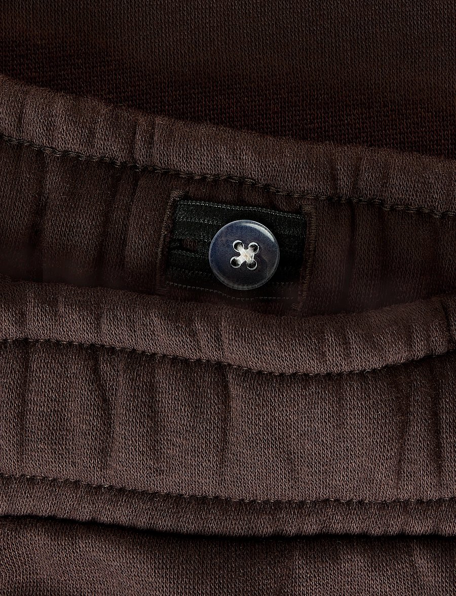 name it - NKMNASIR WIDE SWE PANT BRU NOOS - dressipüksid - chocolate plum - 5