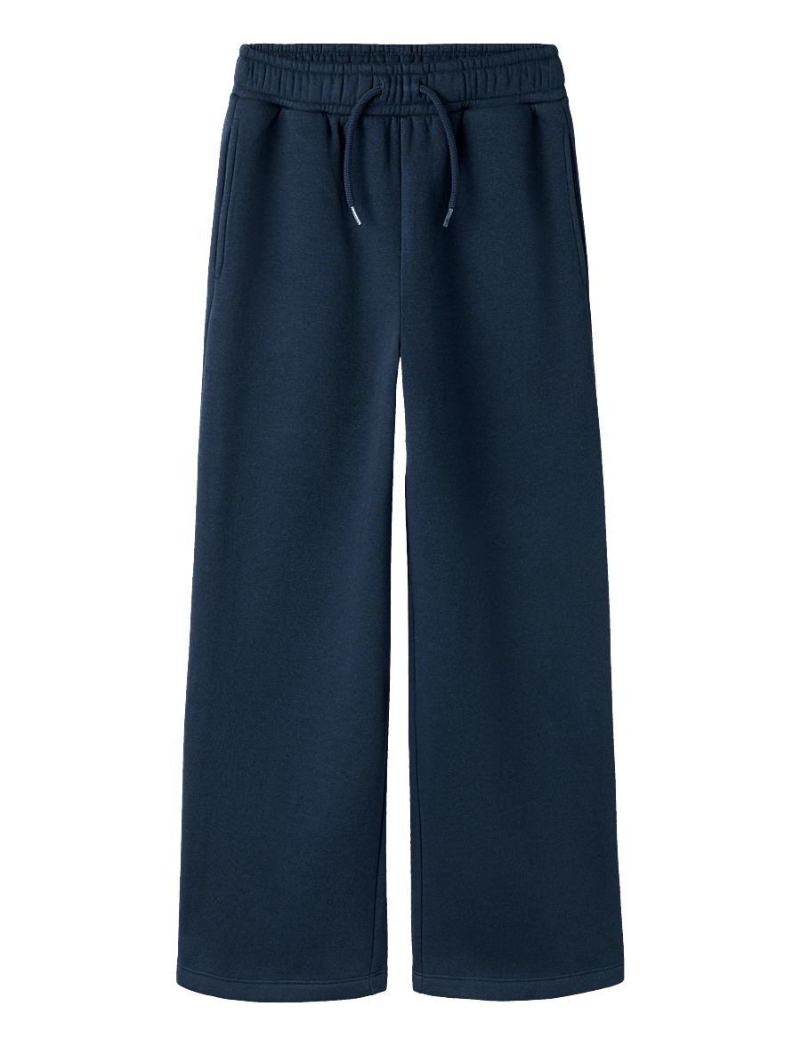 name it - NKMNASIR WIDE SWE PANT BRU NOOS - jogginghosen - dark sapphire - 0