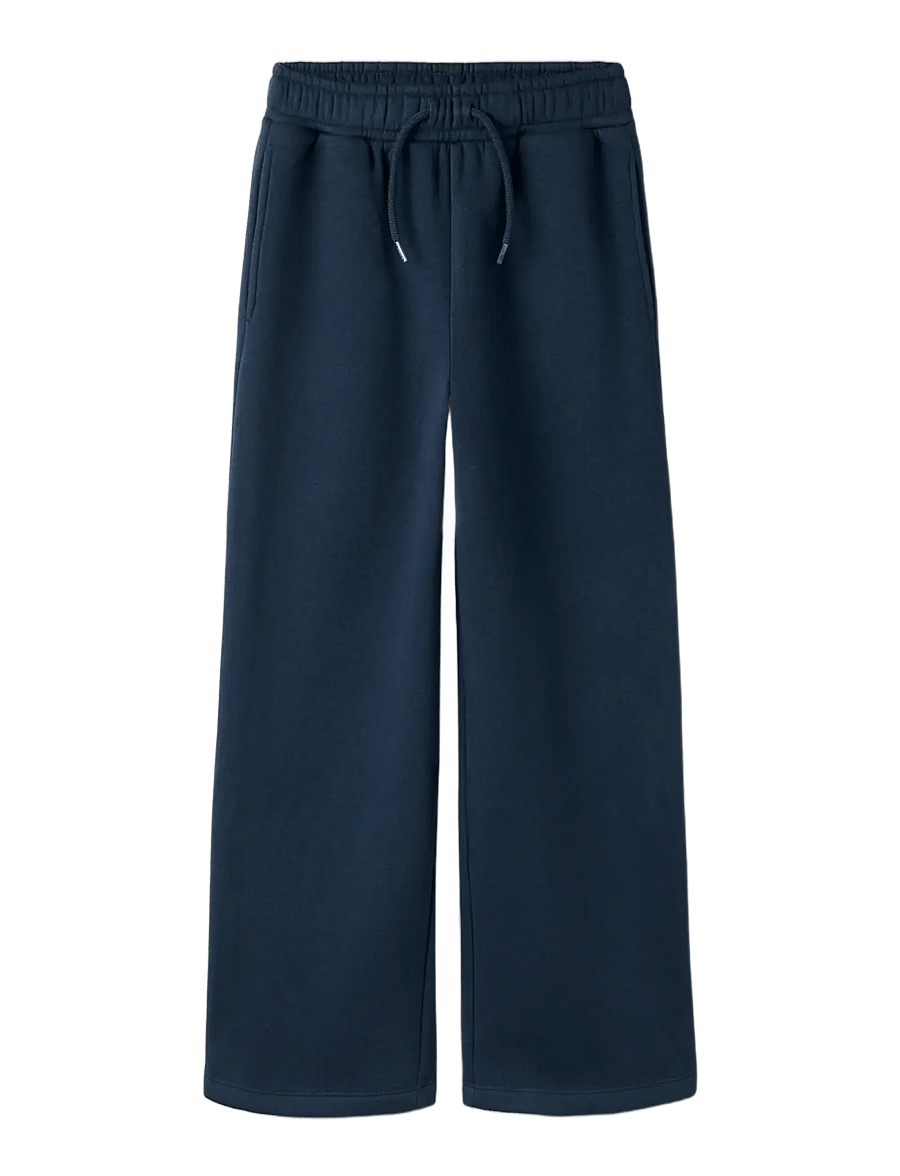 name it - NKMNASIR WIDE SWE PANT BRU NOOS - jogginghosen - dark sapphire - 2