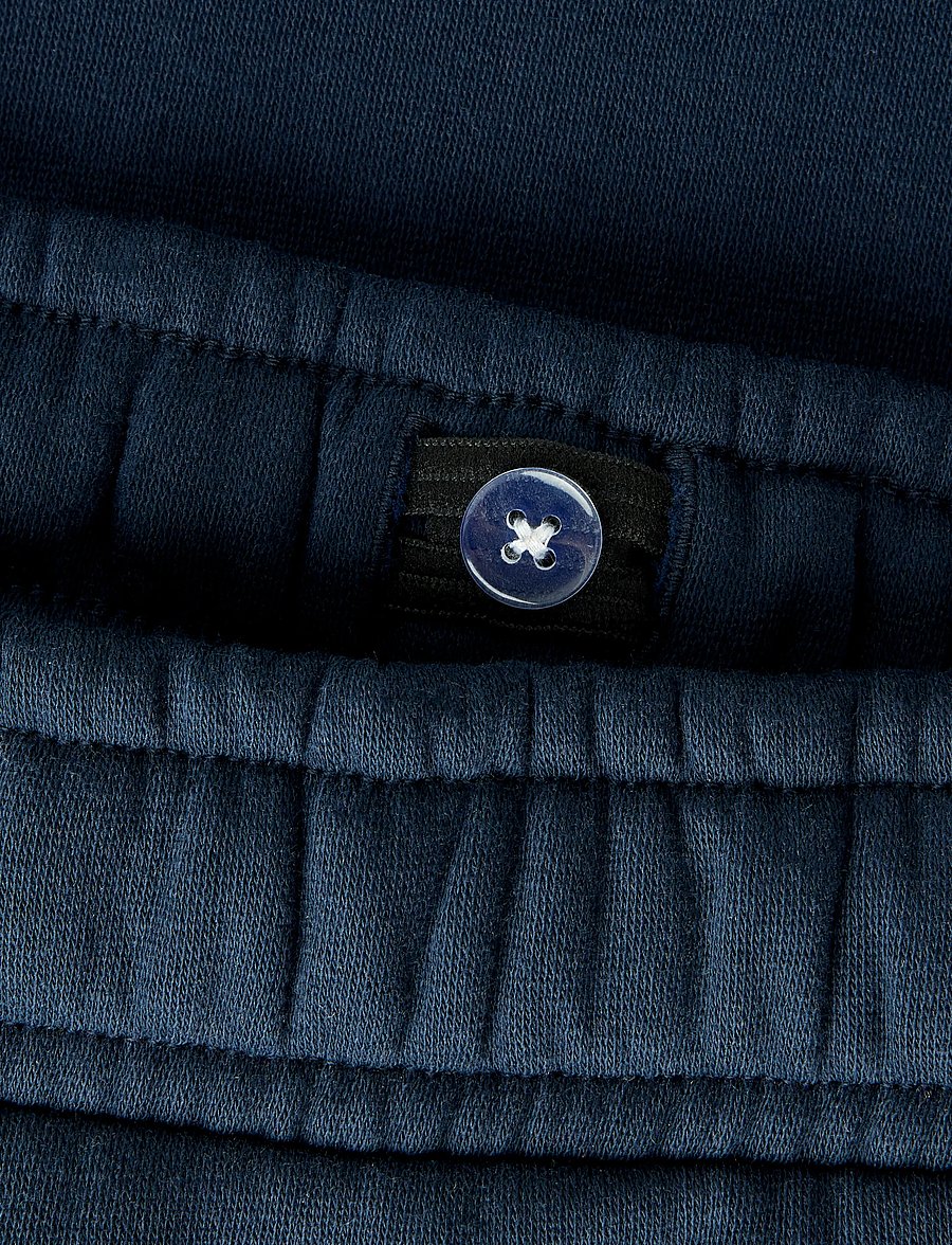 name it - NKMNASIR WIDE SWE PANT BRU NOOS - jogginghosen - dark sapphire - 5