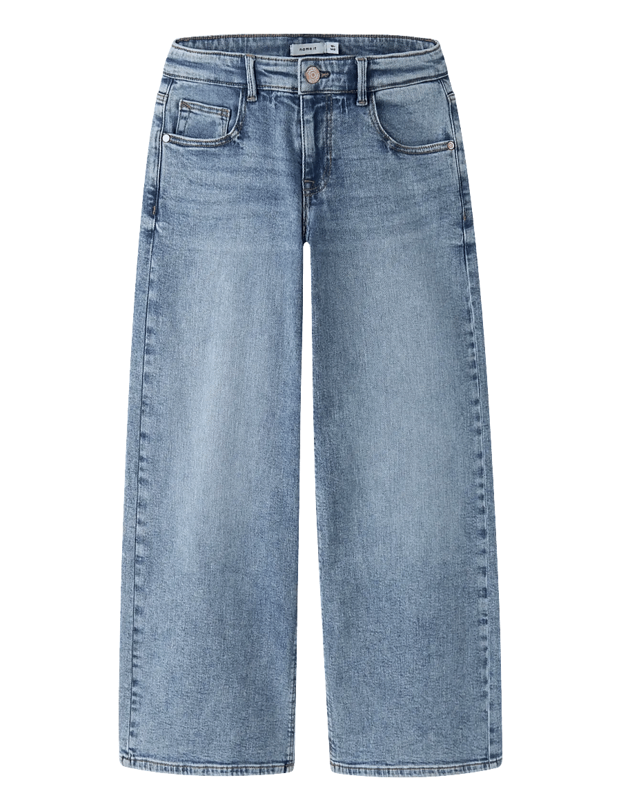 name it - NKFROSE X-WIDE LW JEANS 1322-BC NOOS - medium blue denim - 1
